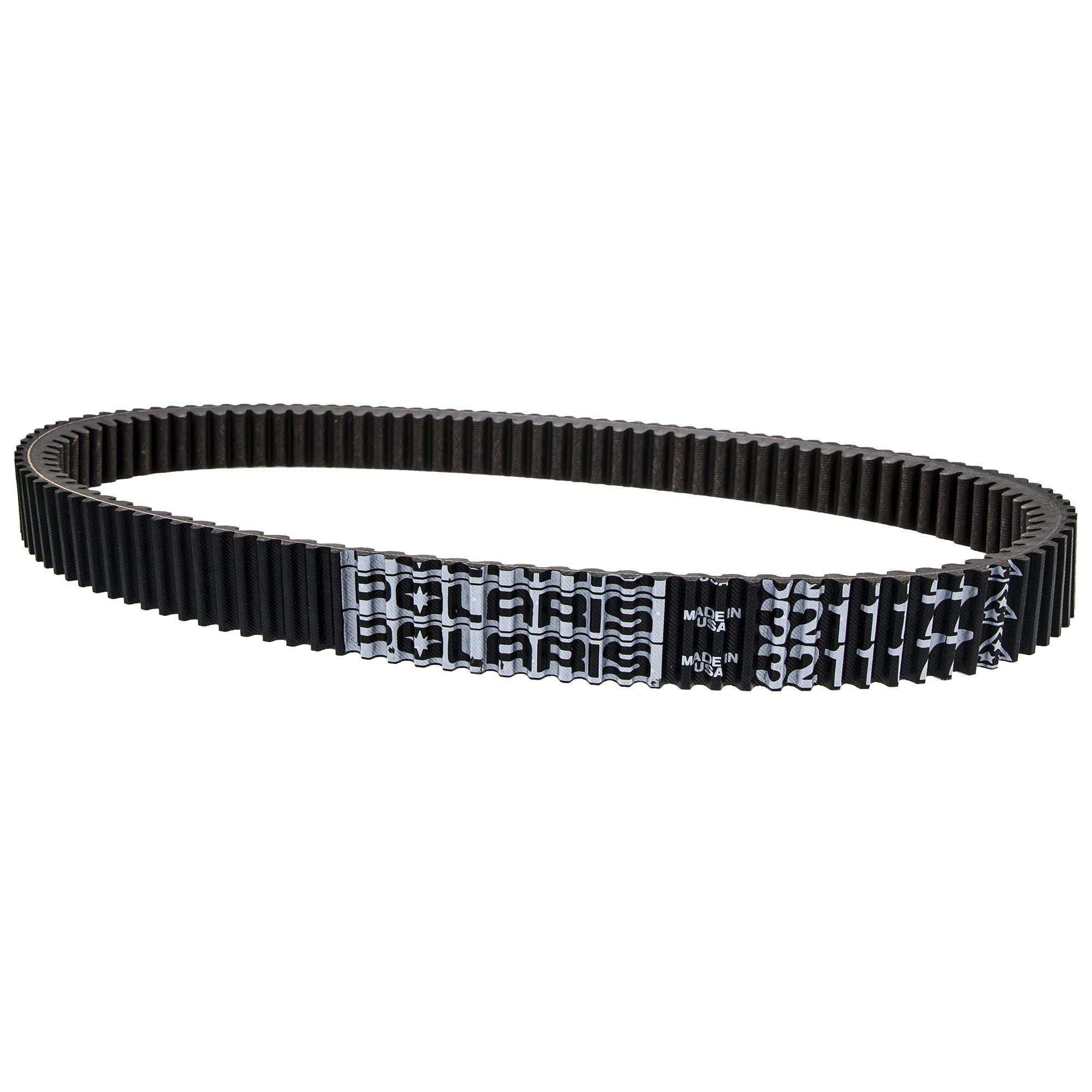 Polaris Snowmobile Performance Drive Belt, for specific models of Polaris Snowmobiles, Runs at Optimal RPMs, No Clutch Recalibration, Replace Every 1,000 Miles, Black, Runs Cooler - 3211177