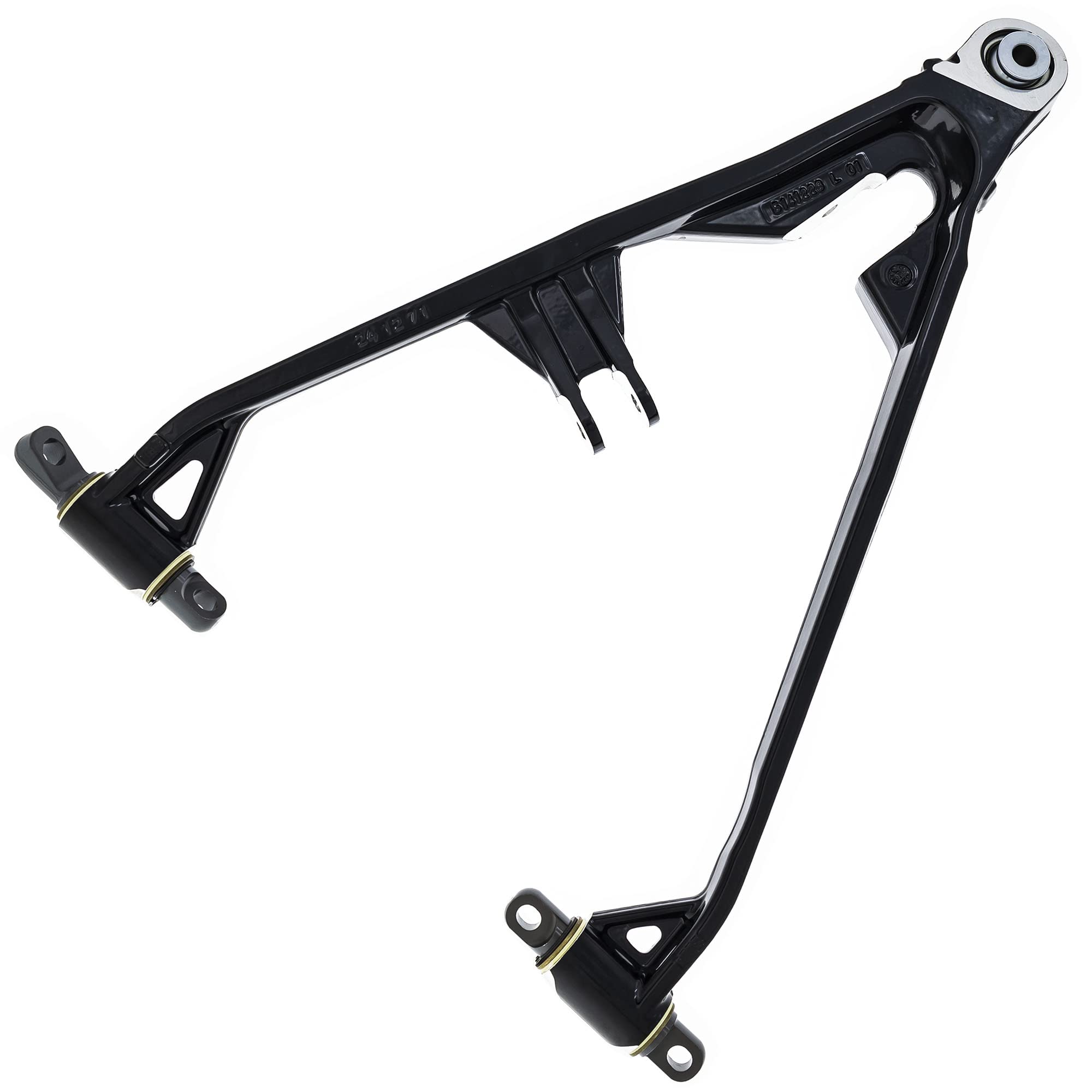 Polaris Snowmobile Lower Left Control A-Arm for RMK 600, 650, 800, 850, Patriot 9R Khaos Slash, Patriot Boost Khaos Slash Models and More, OEM Part, Narrow, Gloss Black, Qty 1-1824652-067