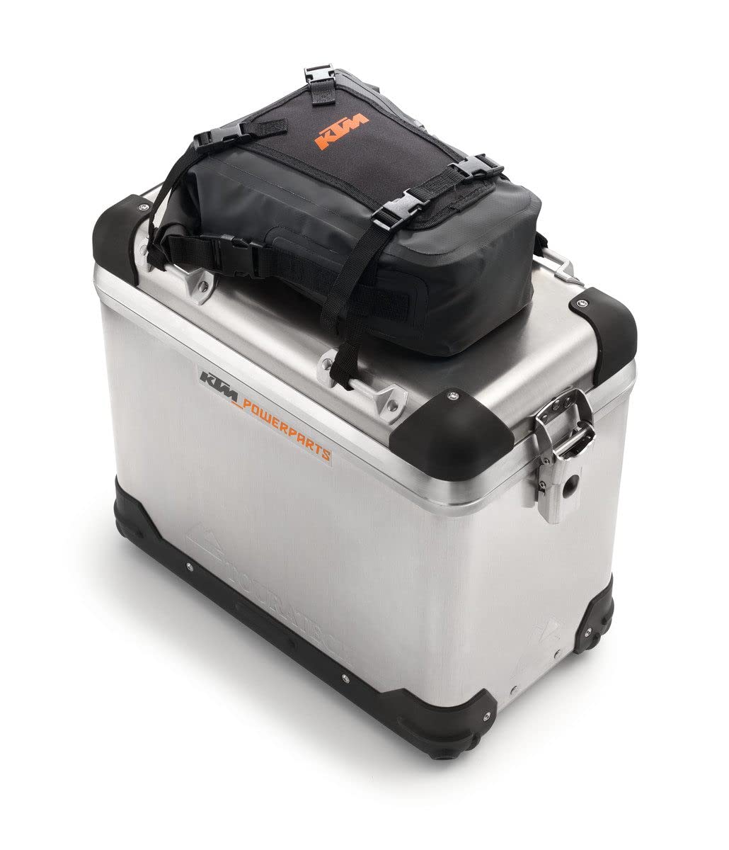 Genuine KTM Black Luggage Bag 78112978200 Easy Mount and Convenient Storage