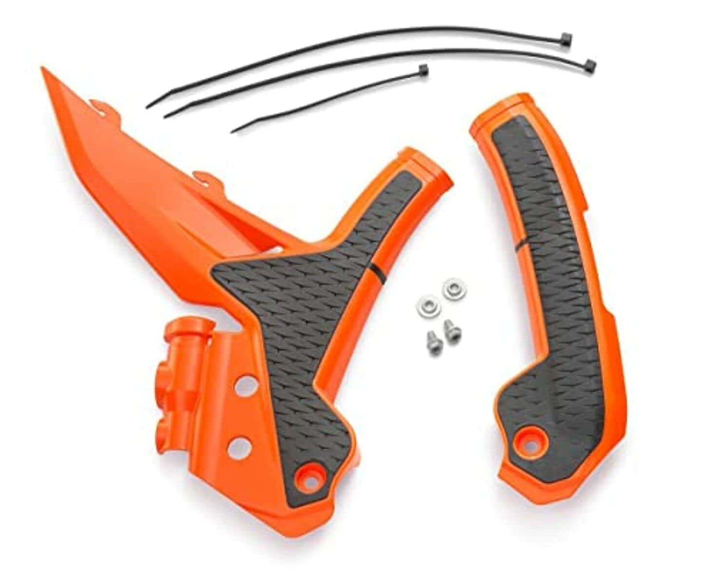 2023 KTM FACTORY RACING FRAME PROTECTION SET (ORANGE/BLACK)