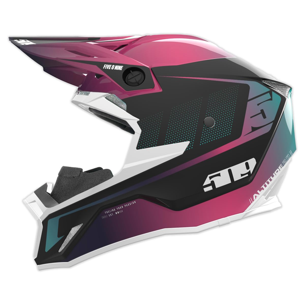 509 Altitude 2.0 Snowmobile Helmet (Gloss Galaxy - X-Large)