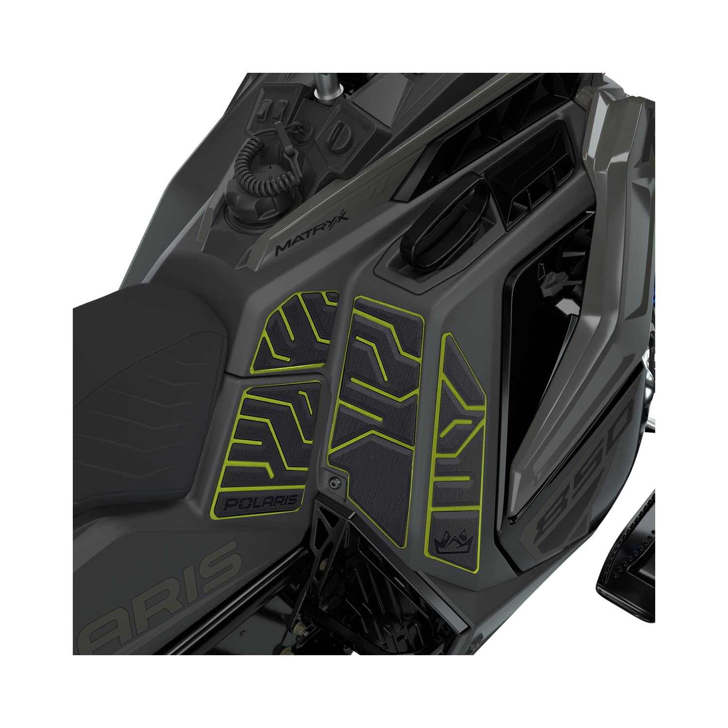 Polaris 2890664 Neon Ultimate Knee Pads RMK Khaos Slash Matryx 146 155 165