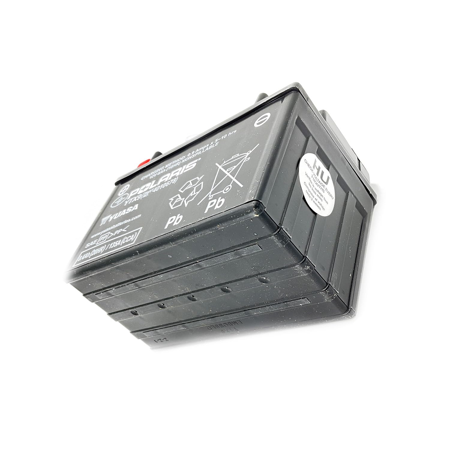 Polaris ATV BATTERY-SEALED,DTX9-BS,NO-ACID (A1)(A2)[B1)(B2) Specific for Outlaw 450 S, Outlaw 500, Predator 500, Outlaw 525, Outlaw 70 EFI, Ranger 150 EFI, Part 4010678