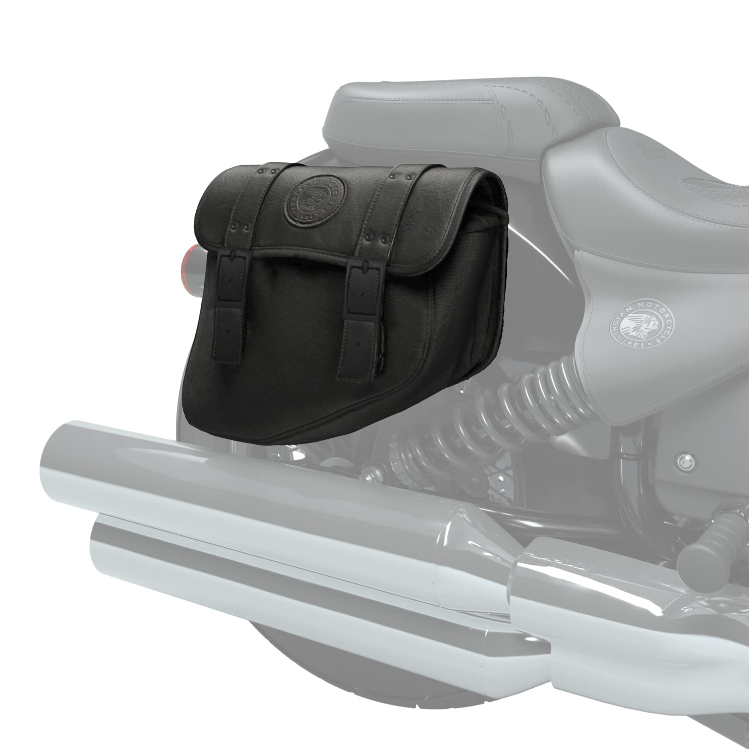 Indian Motorcycle Black Saddle Bags Pair Chief Bobber Super Chief 2889857-VBA
