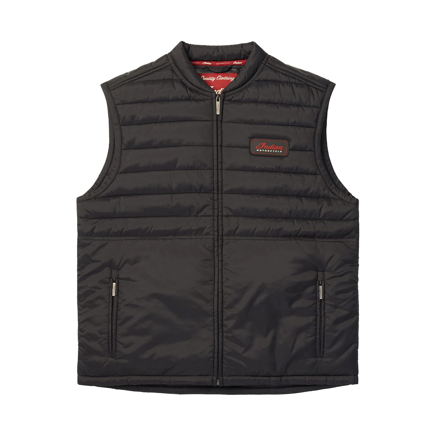 Indian Motorcycle Men's Clayton Thermo Vest Black Large 283318606 -OPEN BOX