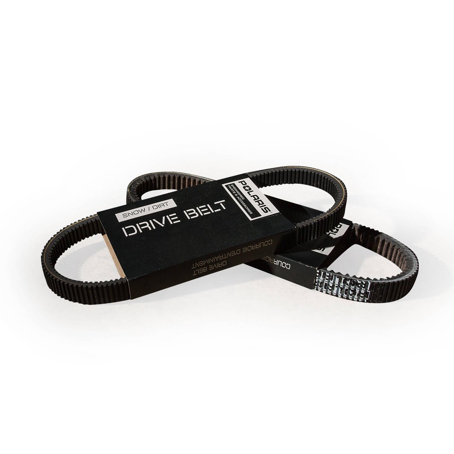 Polaris Snowmobile Performance Drive Belt, for specific models of Polaris Snowmobiles, Runs at Optimal RPMs, No Clutch Recalibration, Replace Every 1,000 Miles, Black, Runs Cooler - 3211065