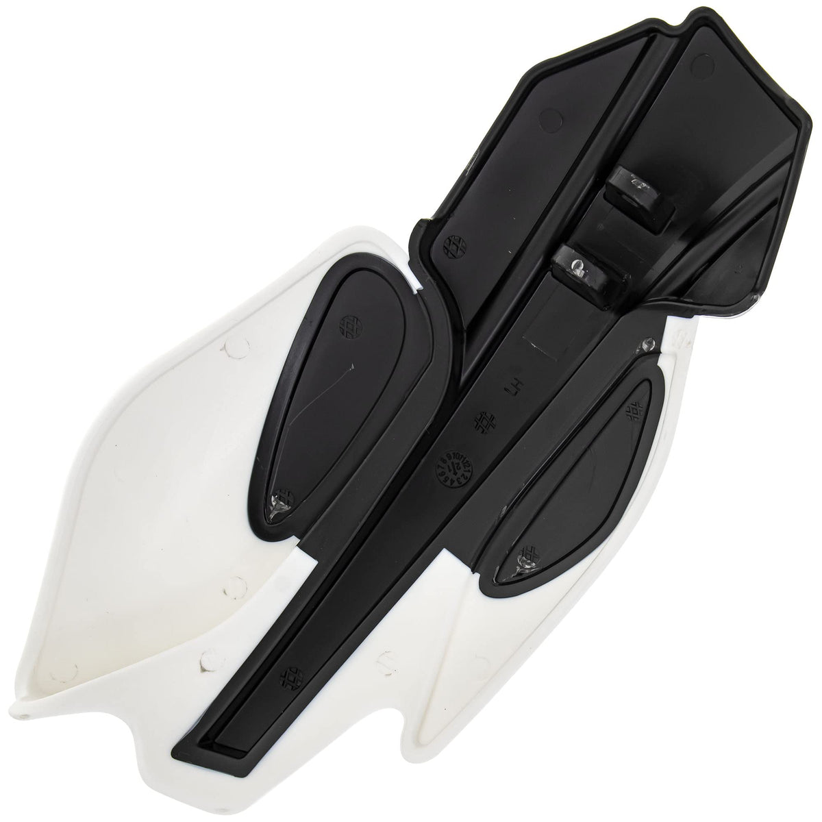 Polaris Handguards, White, for Specific ATV Models, Genuine OEM - 2876883