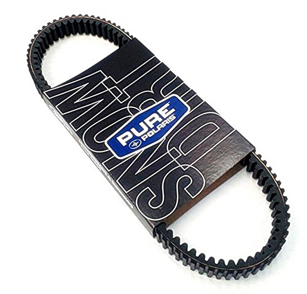 Polaris Snowmobile Performance Drive Belt, for specific TURBO IQ, SHIFT, IQ, FST, and FS models, Genuine OEM, Runs Cooler, No Clutch Recalibration - 3211121