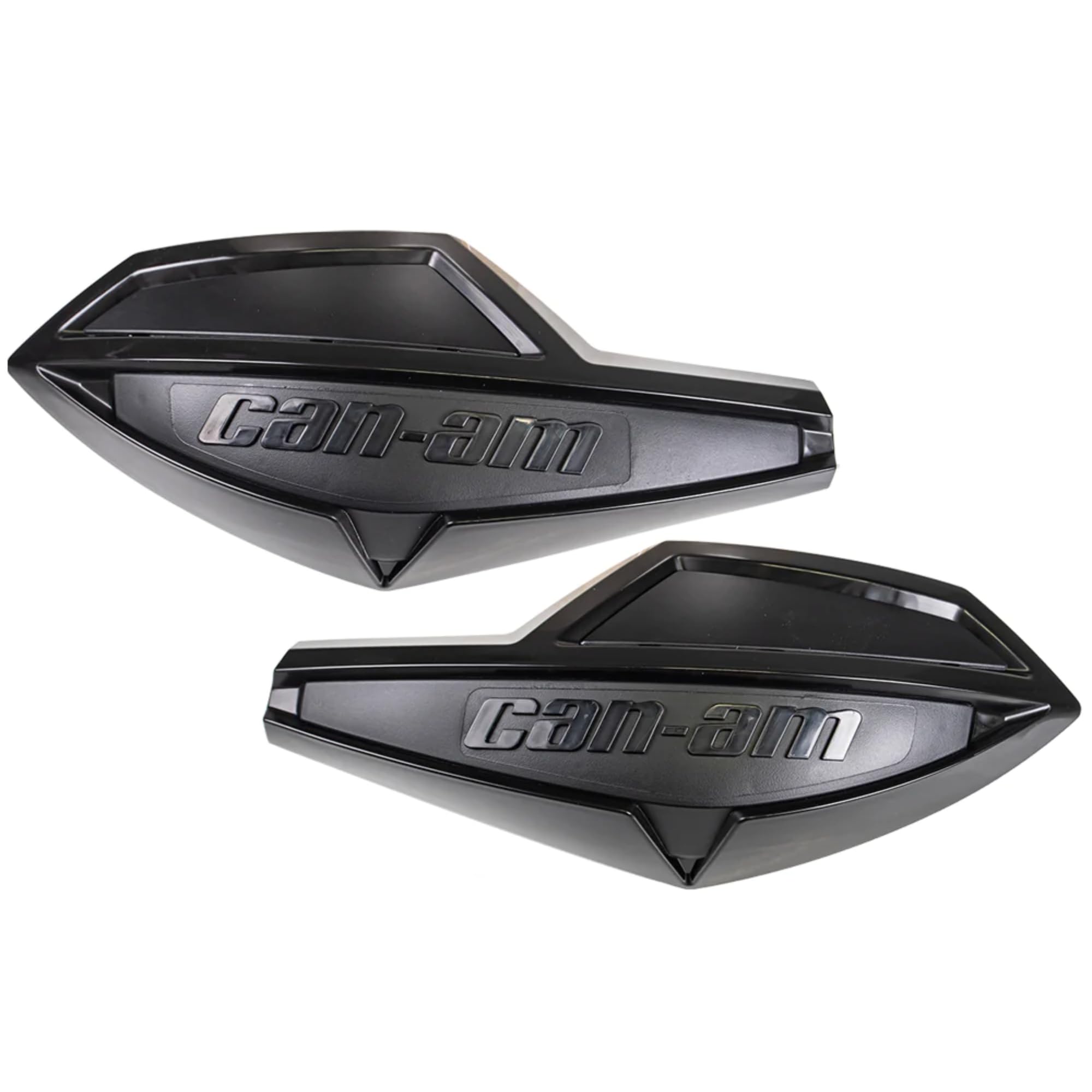 Can-Am New OEM Black Handlebar Wind Deflector Kit Hand Guards 715001706