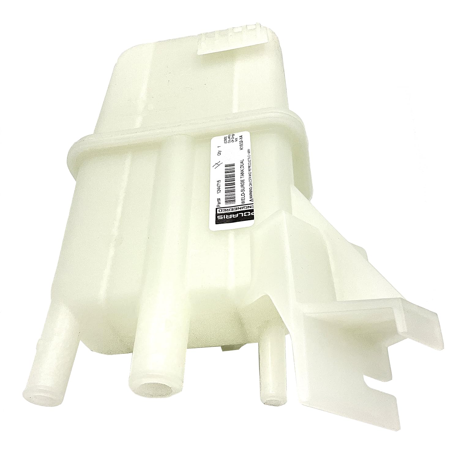 Polaris RZR Genuine OEM Dual Weld-Surge Tank Coolant Reservoir 1244715