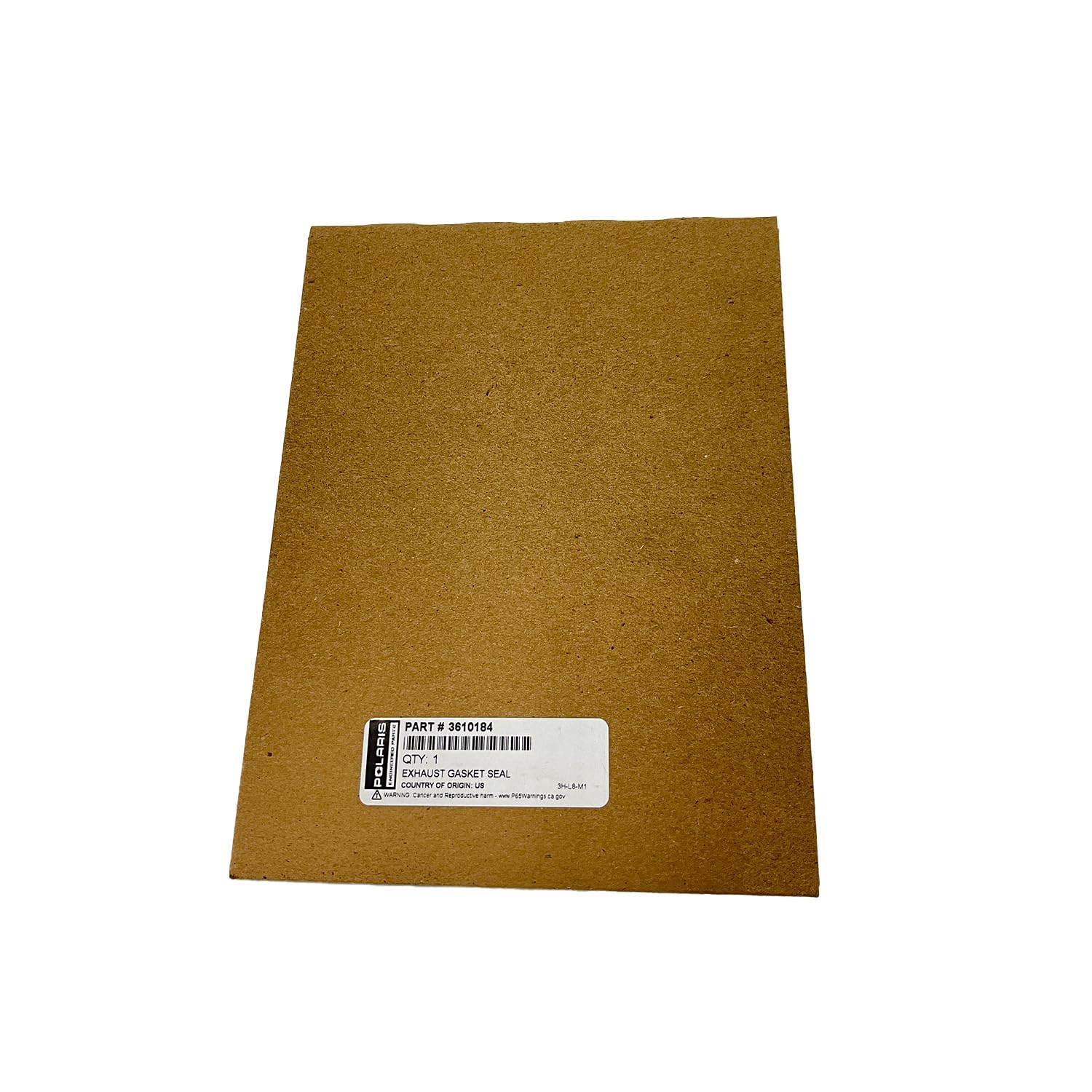 Polaris Ranger Exhaust Gasket Seal, Genuine OEM Part 3610184, Qty 1