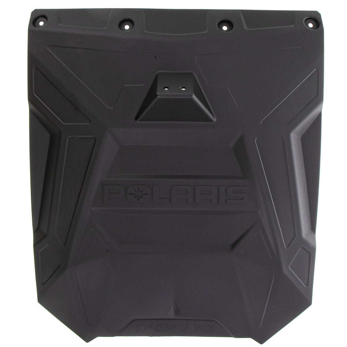 Polaris Snow Flap, Gloss Black, Genuine OEM Part 5455980-070