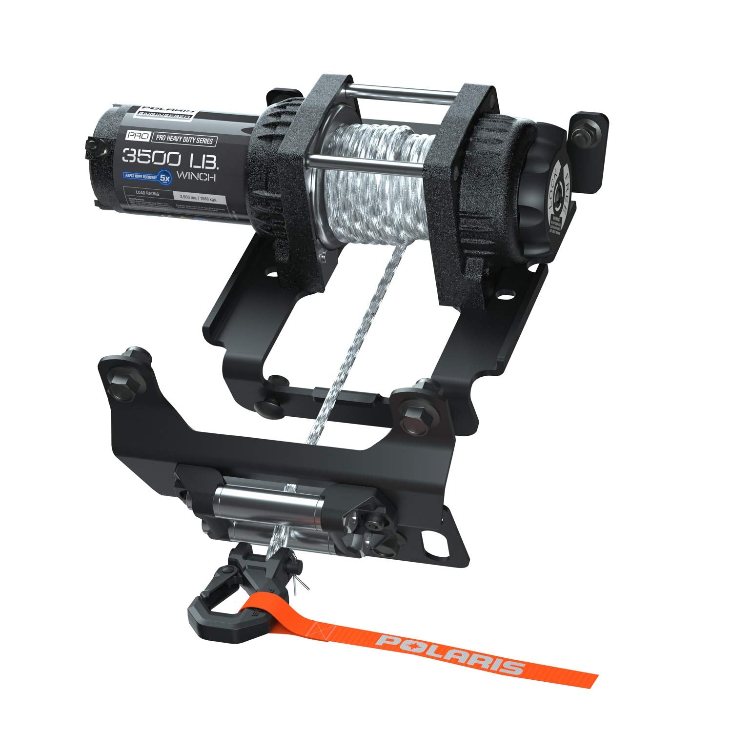 Polaris Off Road HD 3,500 lb. Winch 2885127 ATV UTV Towing Recovery