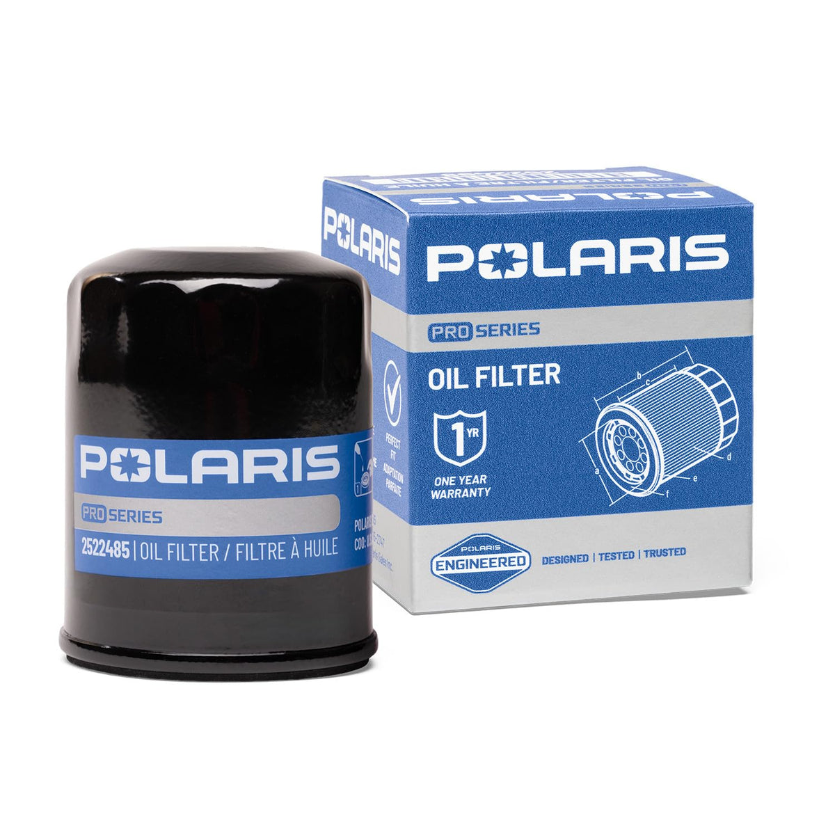 Polaris Pro Series Oil Filter, for Off Road Models - 2522485