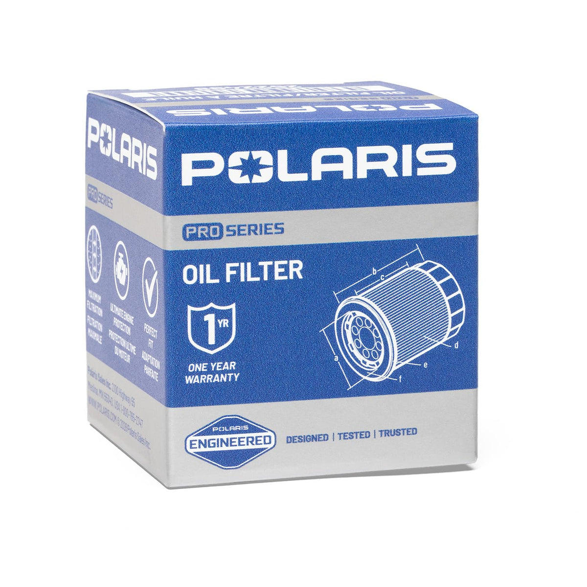 Polaris Pro Series Oil Filter for Select RZR, SPORTSMAN Models, 2522498
