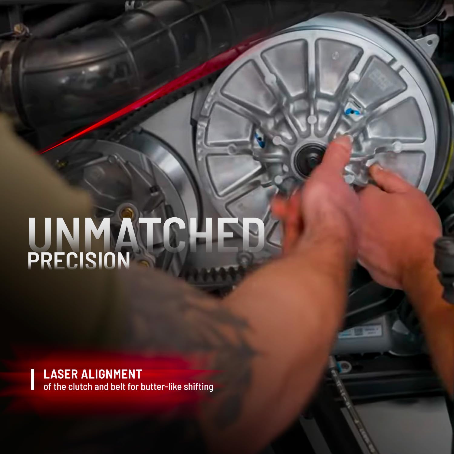 Polaris P90X Secondary Clutch Stationary Assembly for Specific RANGER XP 1000 & CREW XP 1000, Including NorthStar, High Lifter, Premium, Back Country, EPS Editions and More, OEM Part, Qty 1-1323450