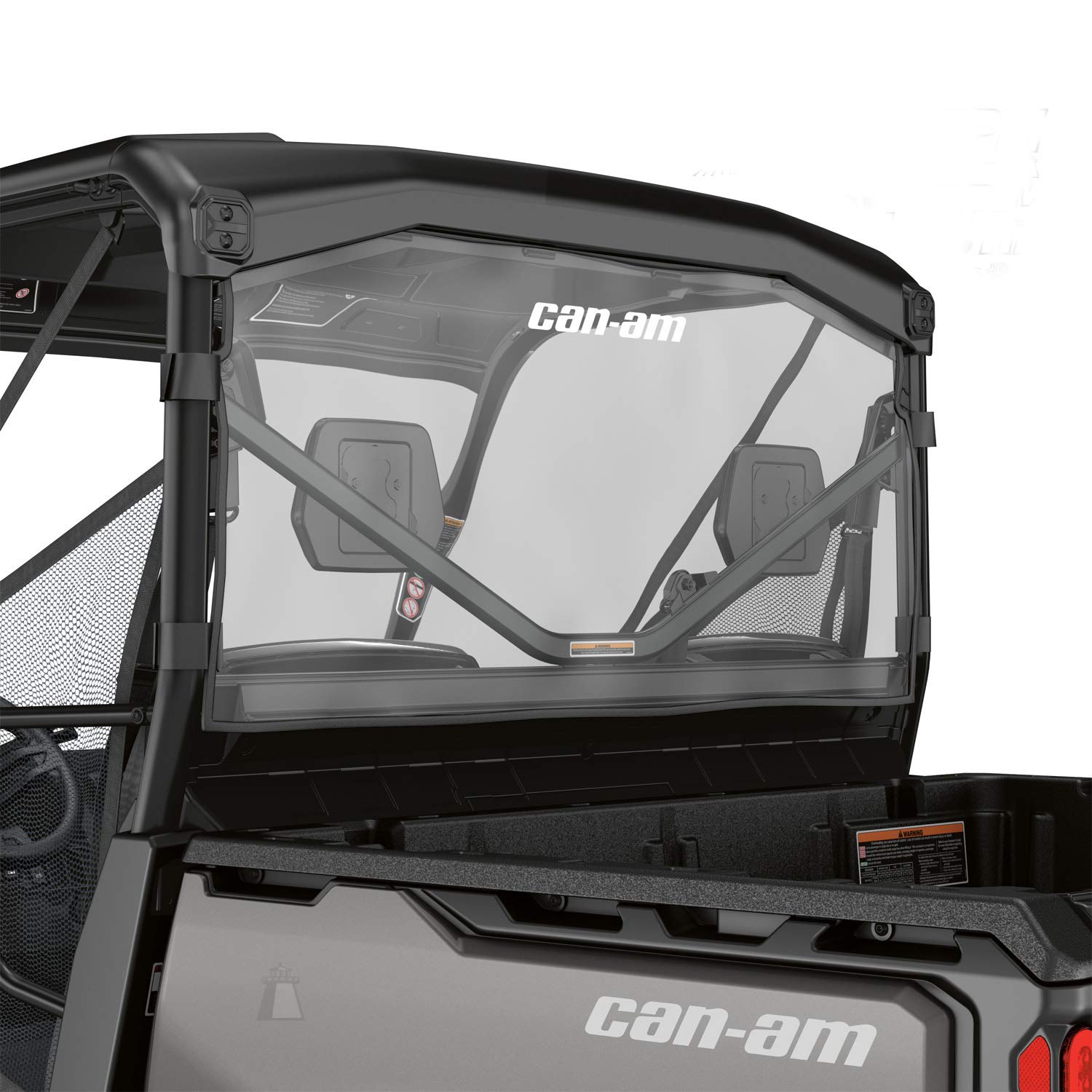 BRP Can-Am Defender Soft Rear Window Back Panel 715003249 UTV Cab Enclosure