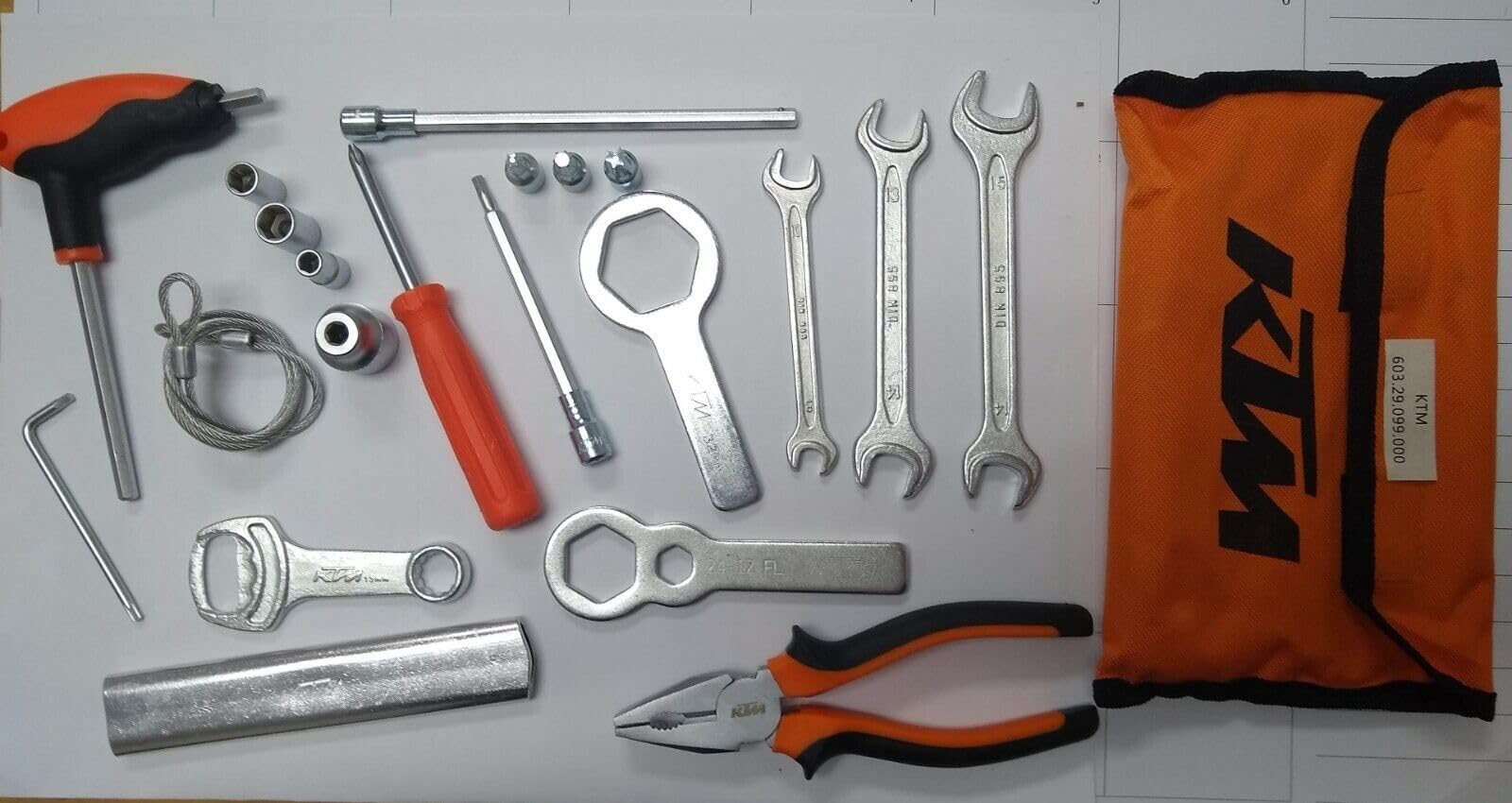 KTM Super Adventure 950 990 1090 1190 1290 Tool Kit 2003-2020 OEM 60329099000