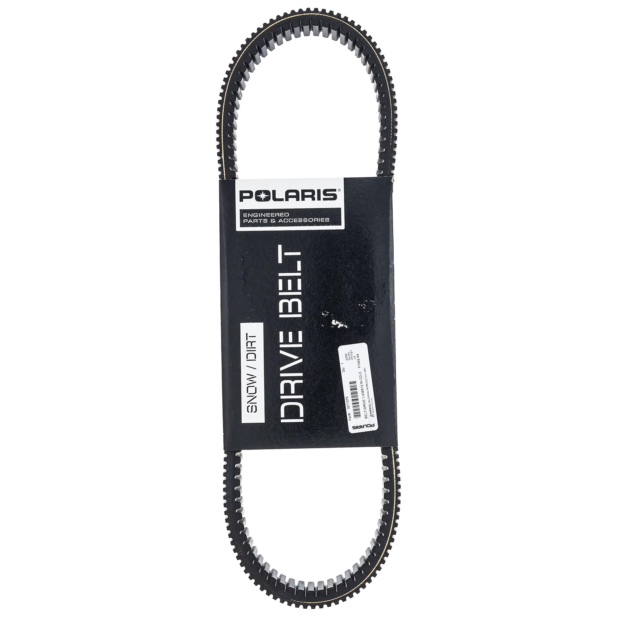 Polaris Genuine OEM Drive Belt 3211075 Indy 1999-2003 Snowmobile
