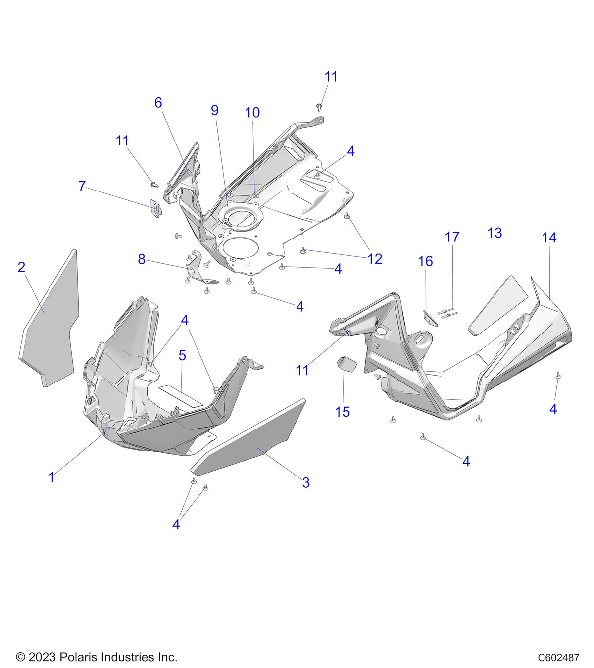 Polaris Right-Hand Foam Nosepan 5814131