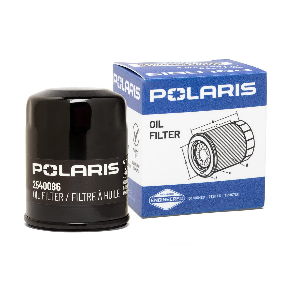 Polaris 10 Micron Oil Filter for GENERAL RANGER & Polaris XPEDITION 2540086