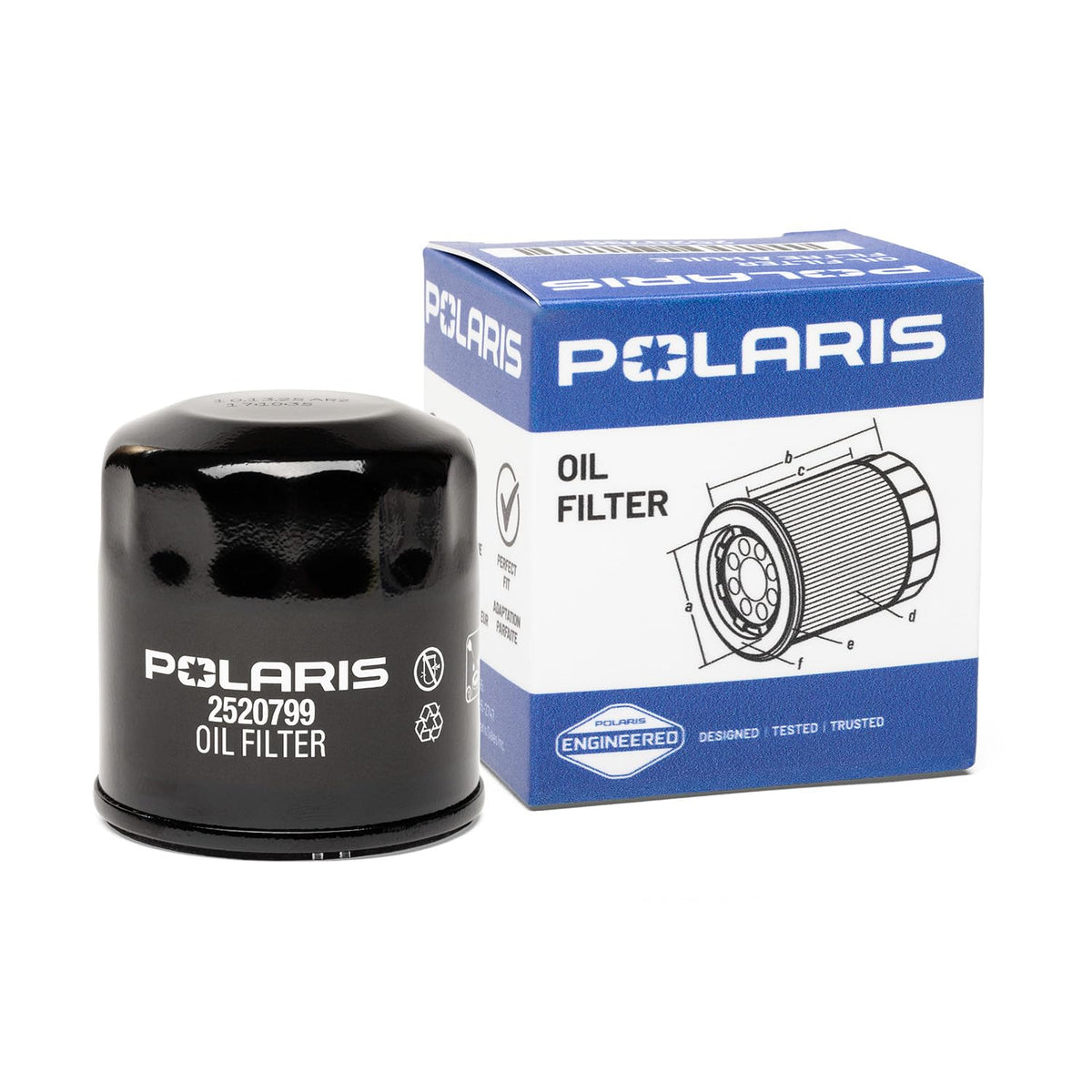 Polaris Oil Filter 10 Micron, for RZR Models, Genuine OEM - 2520799