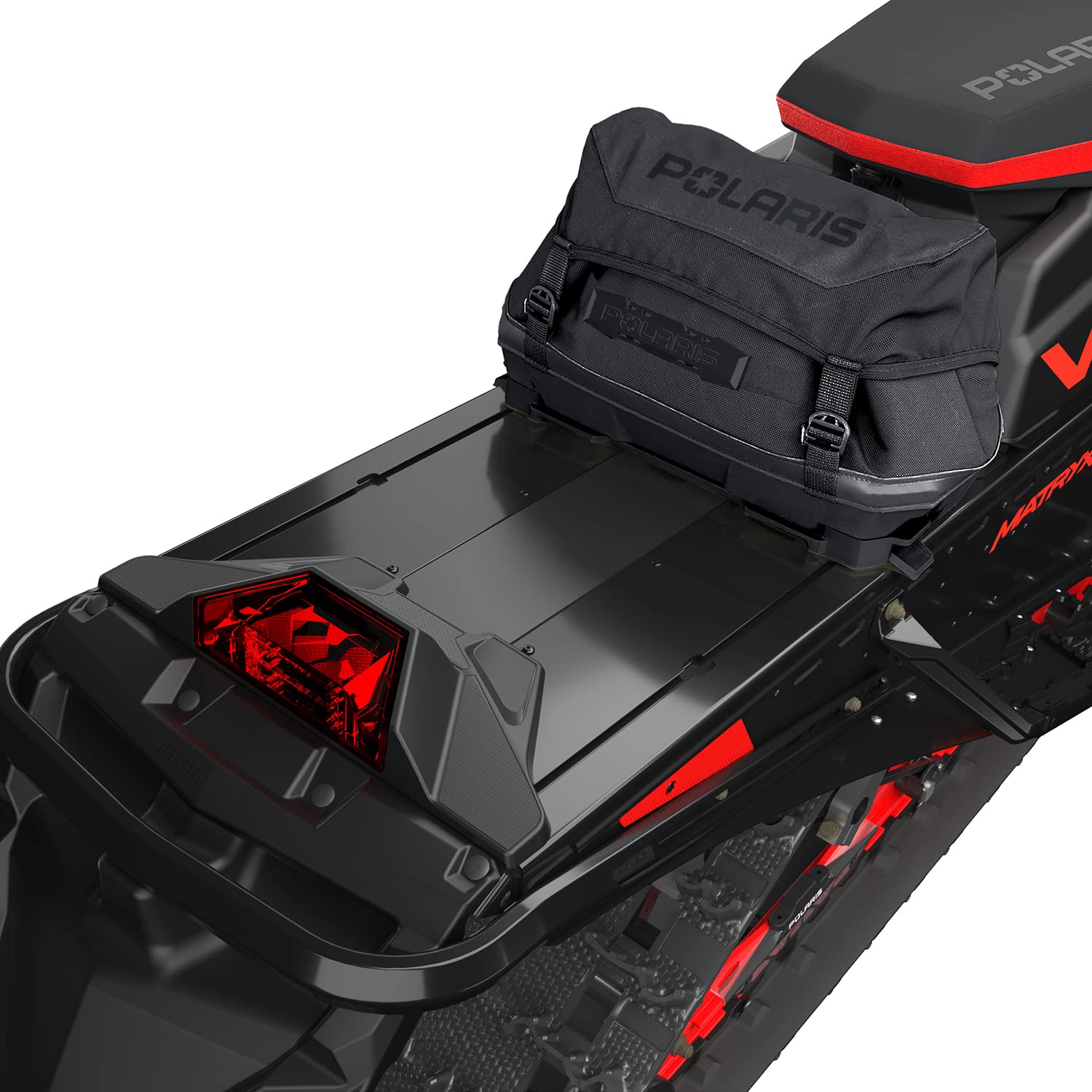 Polaris 2890008 Lock & Ride Flex Waterproof Storage Cargo Bag Sled Snowmobile