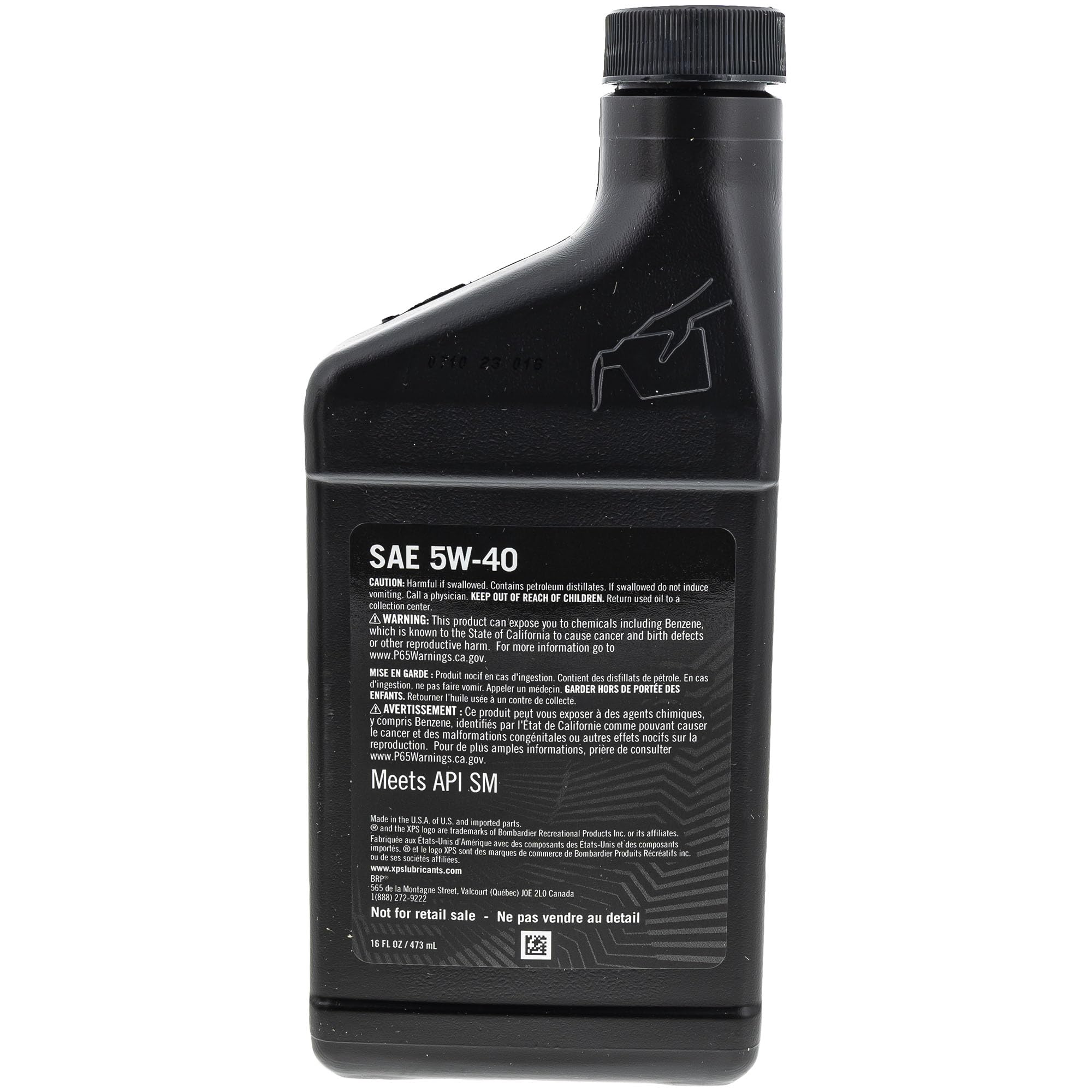Can-Am 9779487 BRP 4T 5W-40 Full Synthetic Oil Change Kit 450cc Outlander