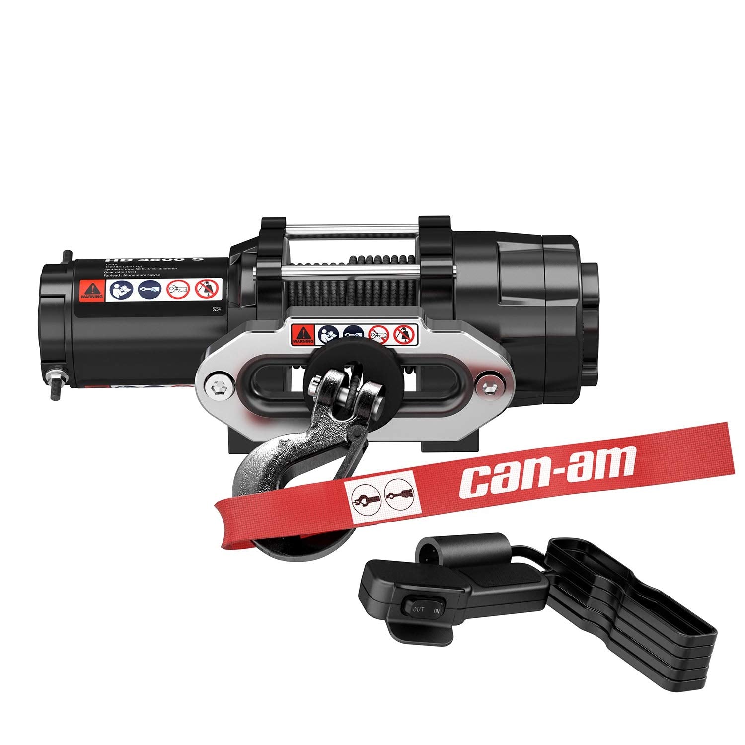 Can-Am 715006417 HD 4500-S Winch Defender Maverick X3 Trail Sport Max 800 1000 HD5 HD8