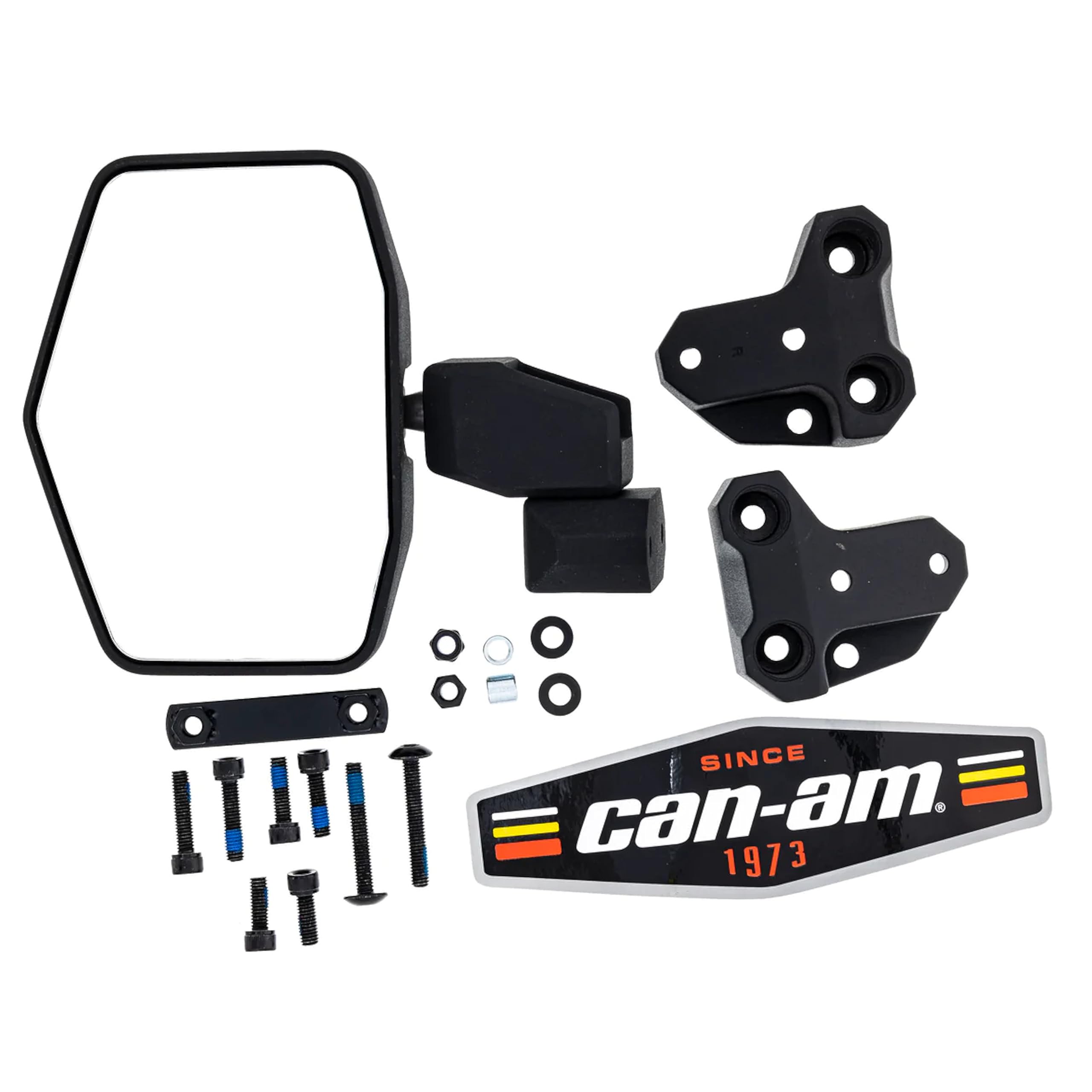Can-Am Defender Heavy Duty Aluminum Side Mirror OEM New 715002459 715008101