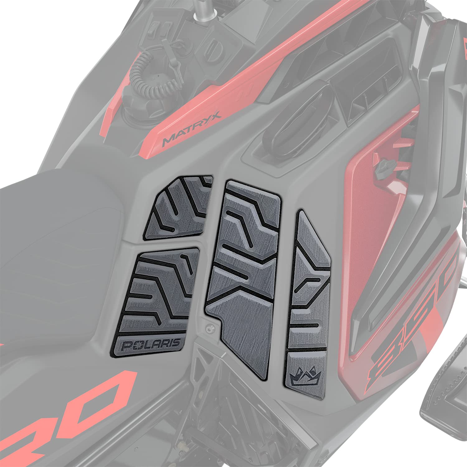 Polaris Snowmobile Ultimate Knee Pads RMK 2889944 Sled Protection New OEM