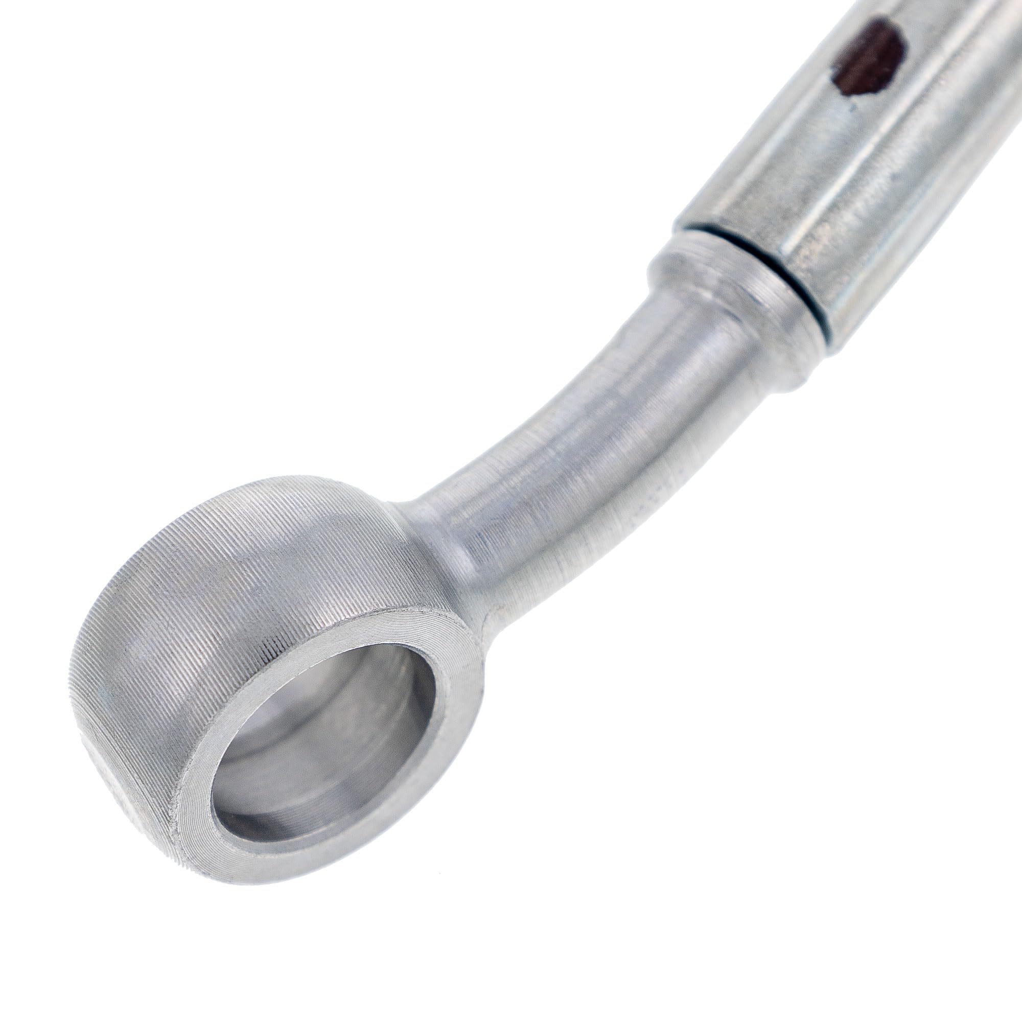 Polaris RZR Brake Line, Front, Left, Genuine OEM Part 1912259, Qty 1