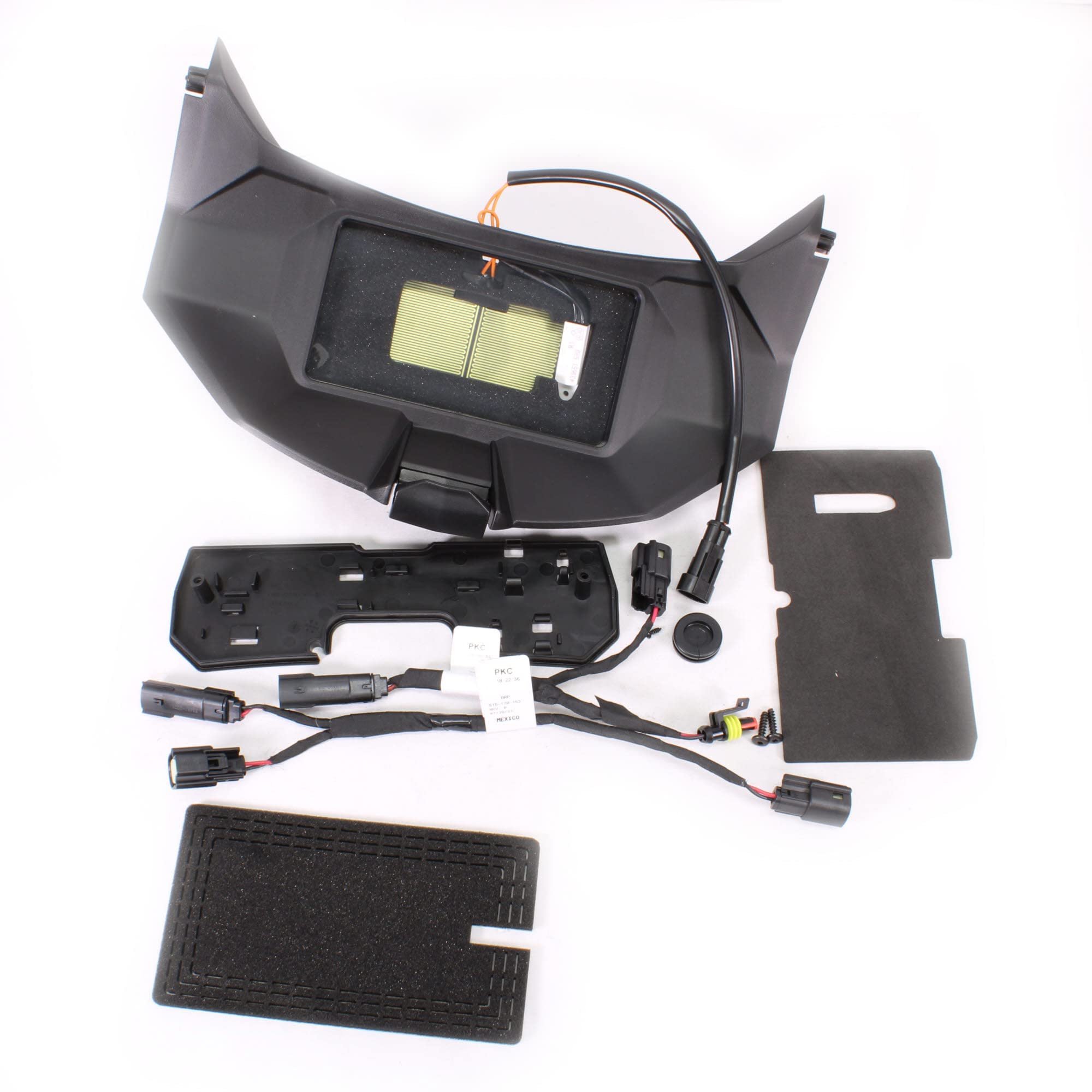 Ski-Doo New OEM Glovebox Door & Heated Cell Phone Holder 860202169