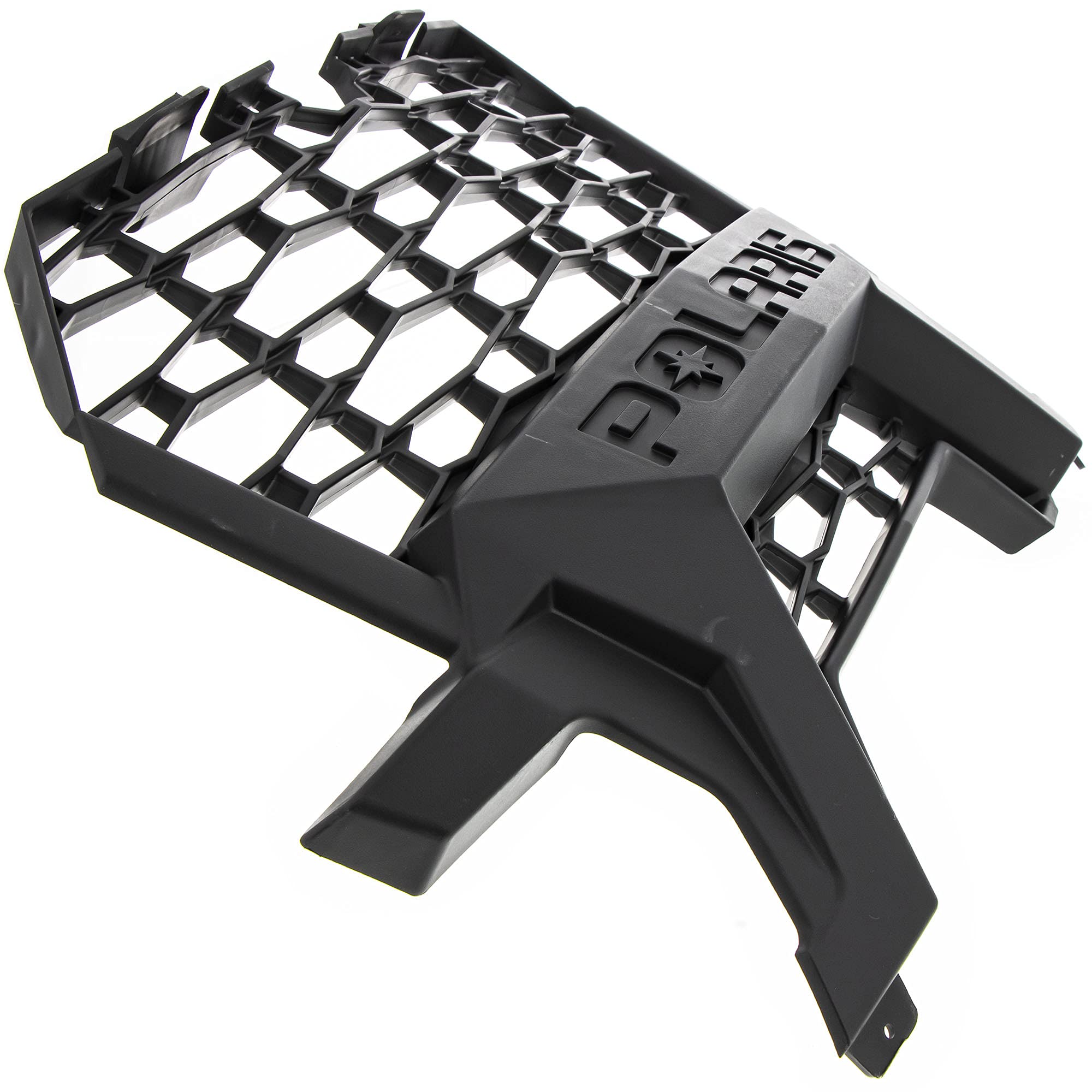 Polaris RZR Fascia Grille, Front, Gloss Black, Genuine OEM Part 5455433-070, Qty 1
