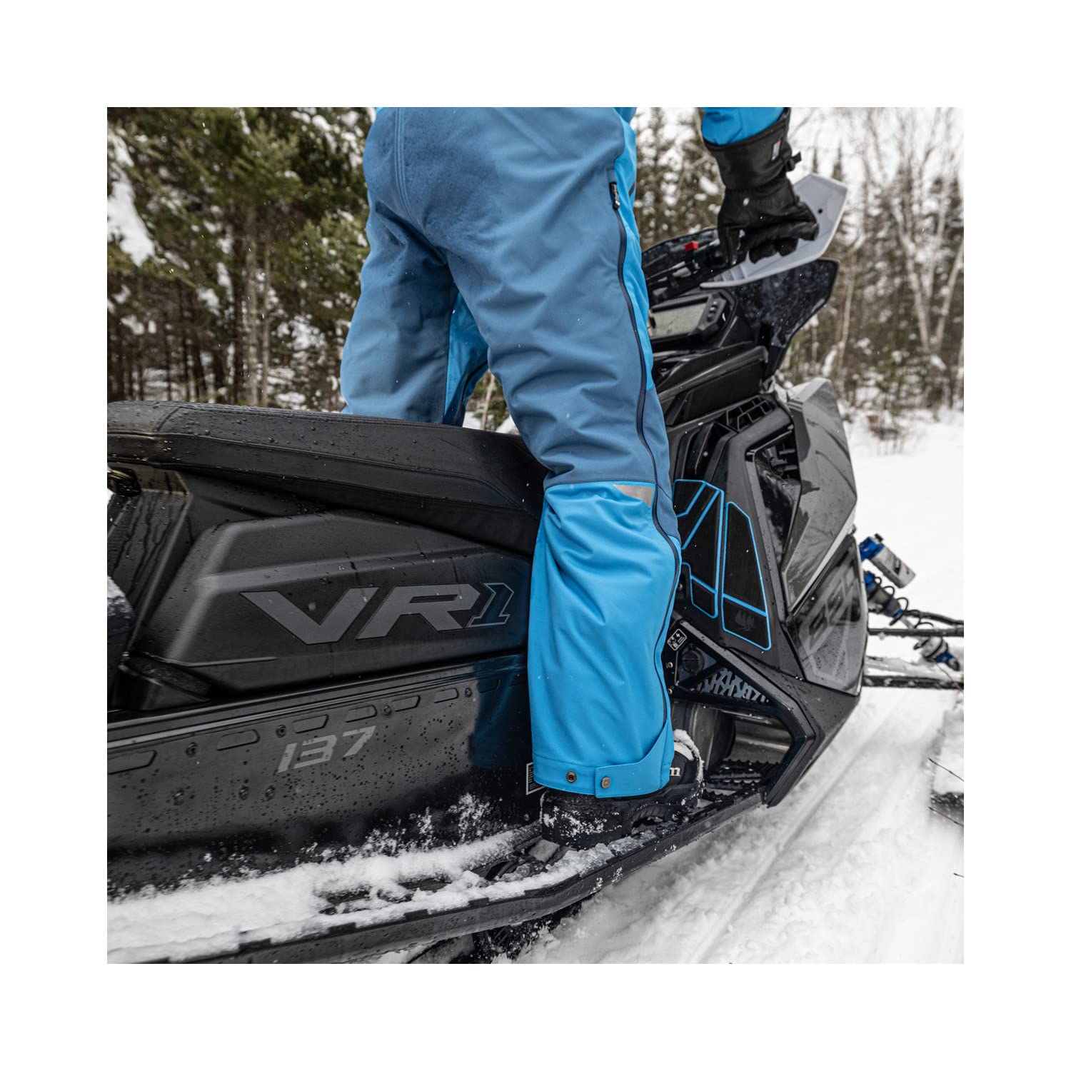 Polaris 2890668 Ultimate Knee Pads Durable Foam Construction One Pair Sky Blue