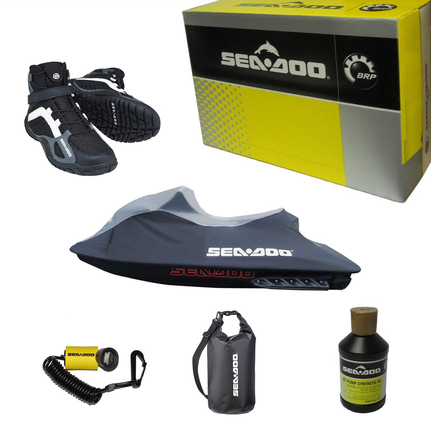 BRP Sea-Doo Can-Am OEM Oil Change Kit 5W-40 Synthetic 900cc 9779489 Maverick X3