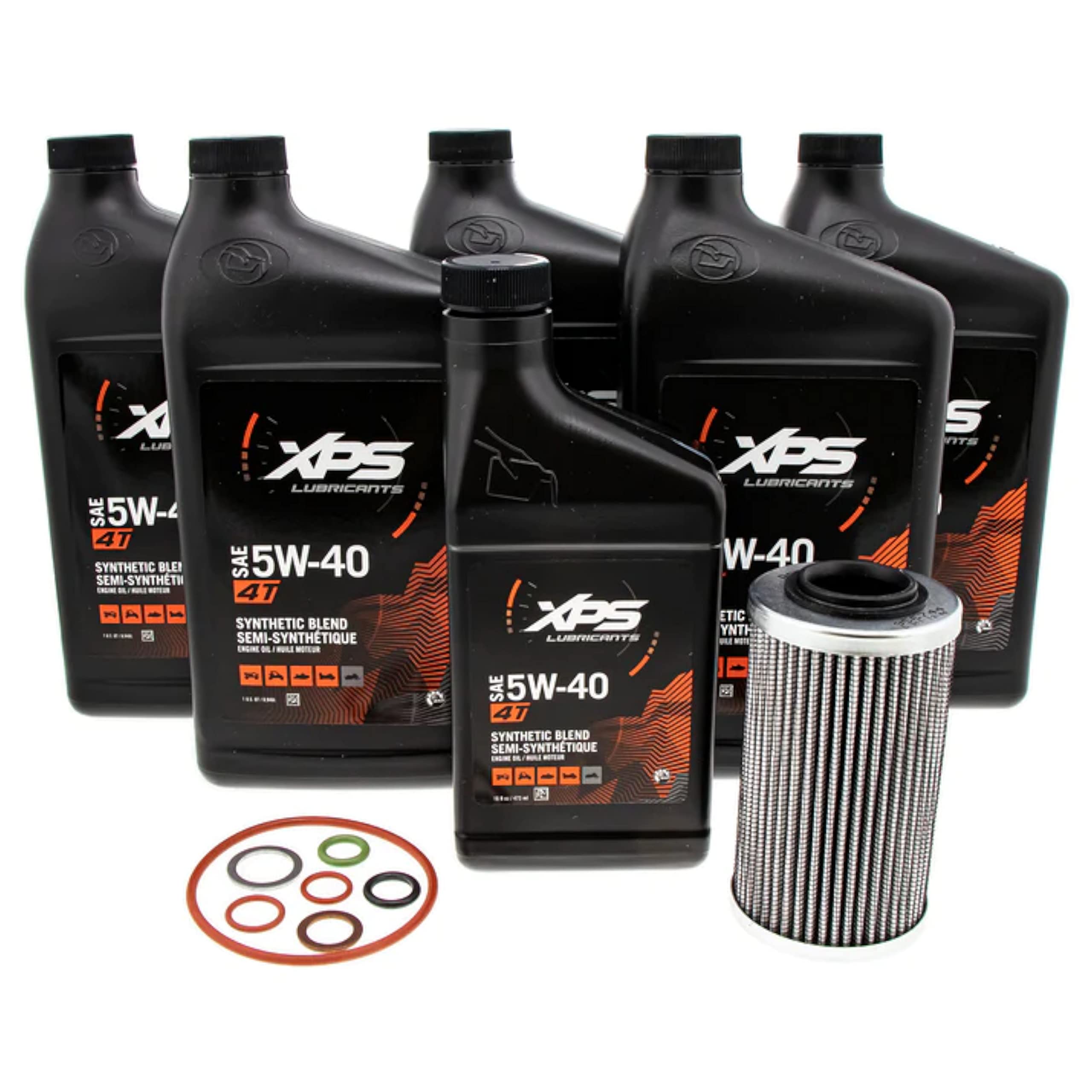 Can-Am New OEM 4T 5W-40 Synthetic Blend Oil Change Kit Rotax 1330 Engine 9779249