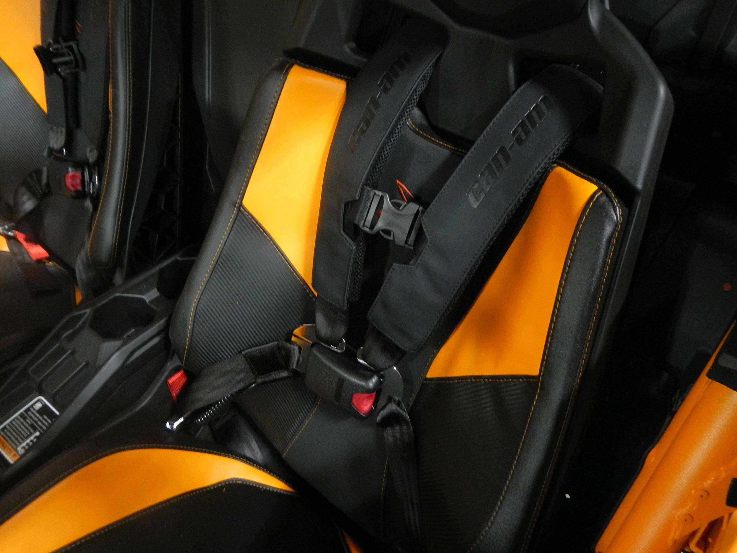 Can Am Maverick X3 retractable 4 point harness driver side OEM NEW #708002917
