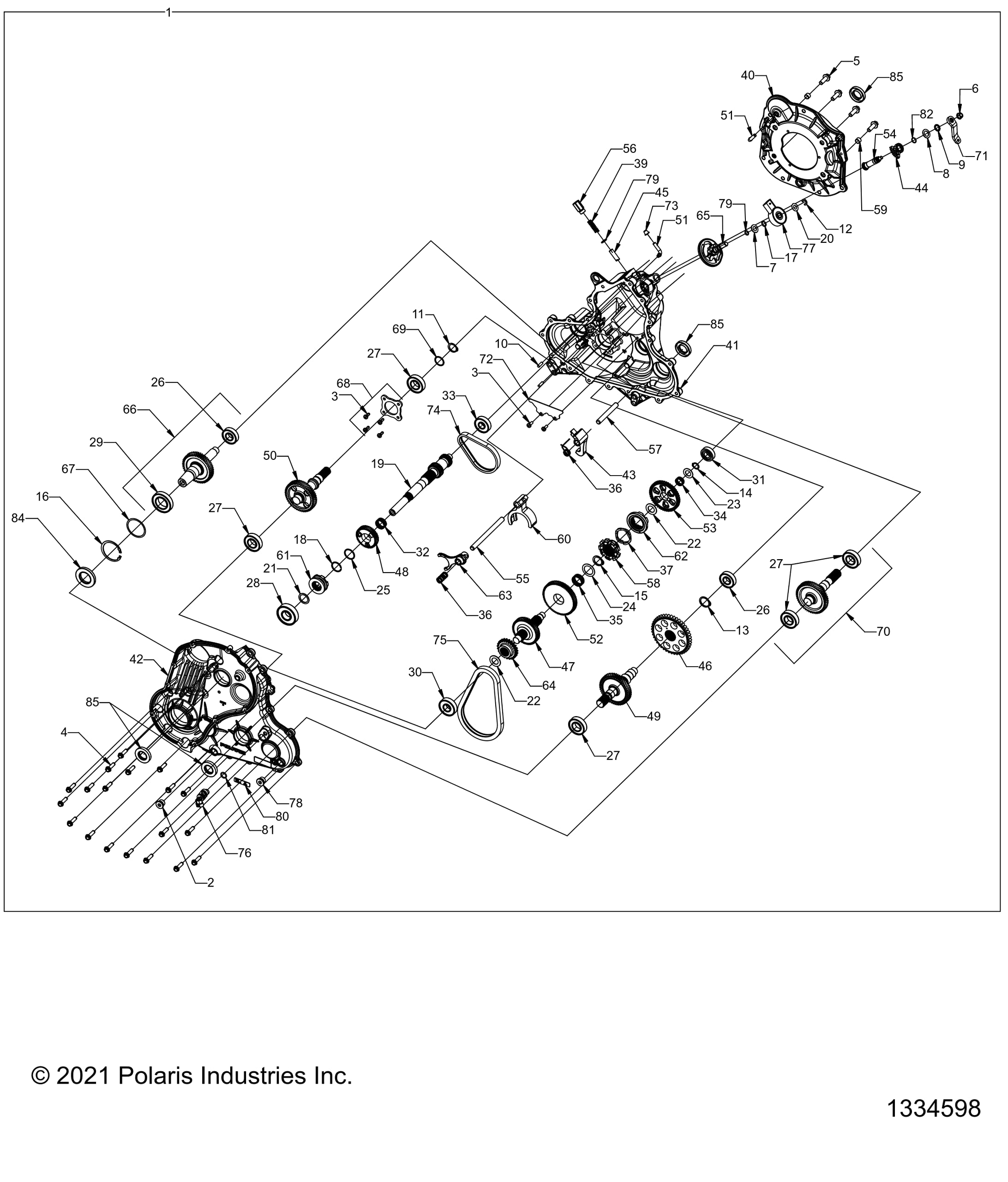 Polaris ATV Rotary Switch, 6 Pin, Genuine OEM Part 3236115, Qty 1
