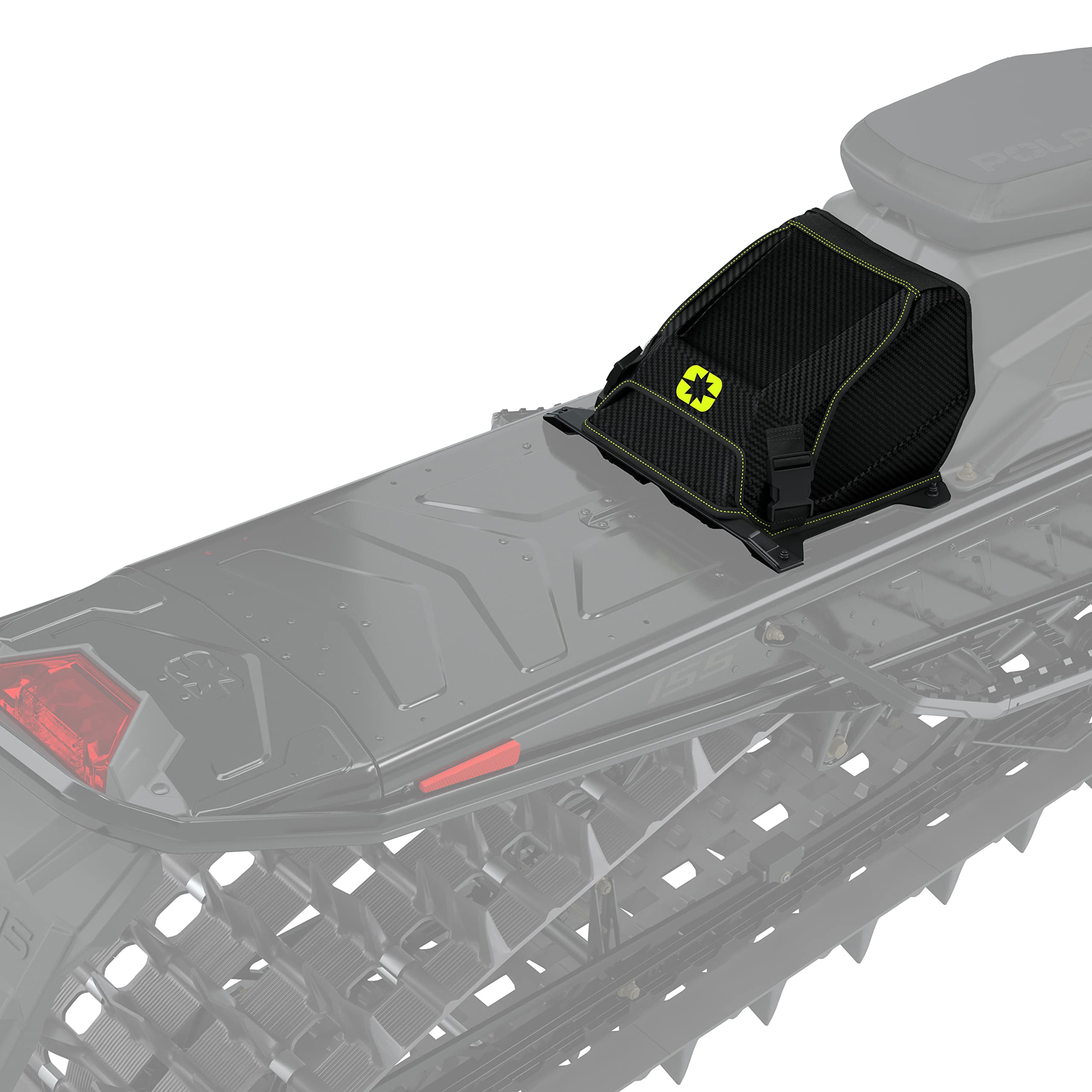 OEM Polaris Snowmobile RMK Essentials Bag 2890619 Storage Lime Carbon New