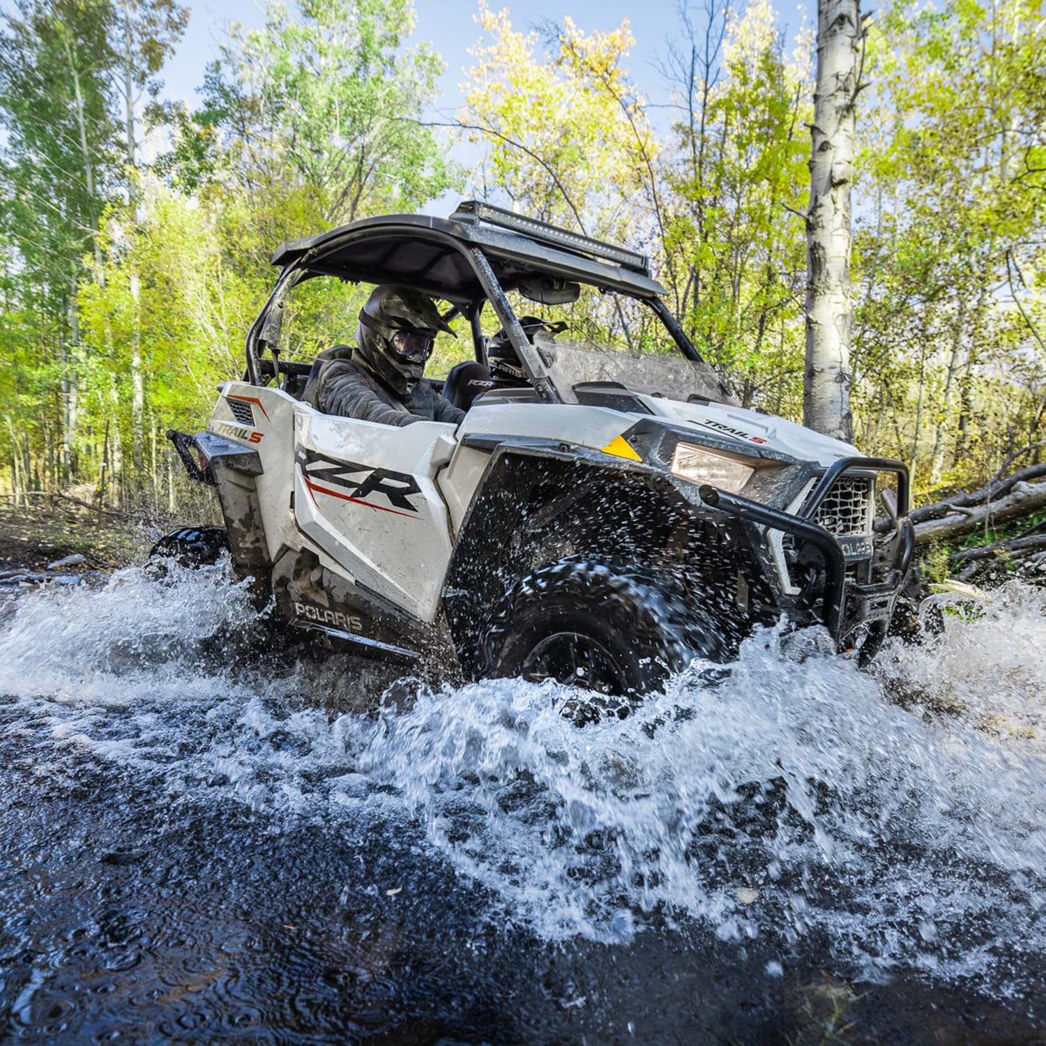 Polaris Winch Pro HD 6000 LB for RZR Pro XP, Wireless Remote Control, Faster Re-Spooling, Auto Stop Technology, 1.6-HP Motor, 50 FT Synthetic Rope, for Plowing, Chores, Trail Riding - 2883759