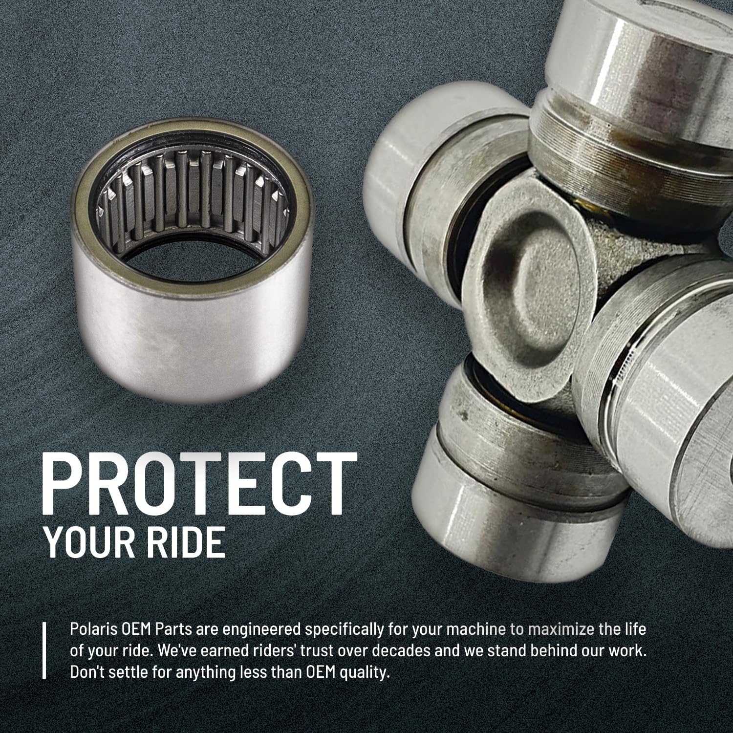 Polaris Flex Wheel Bearing for Specific Ranger 1000 & XP 1000 Crew, 570 Crew, XP 900 Crew, Diesel Crew and RZR Pro XP, Pro XP 4, XP 1000, 900, Trail S Models and More, OEM Part, Qty 1-3515075