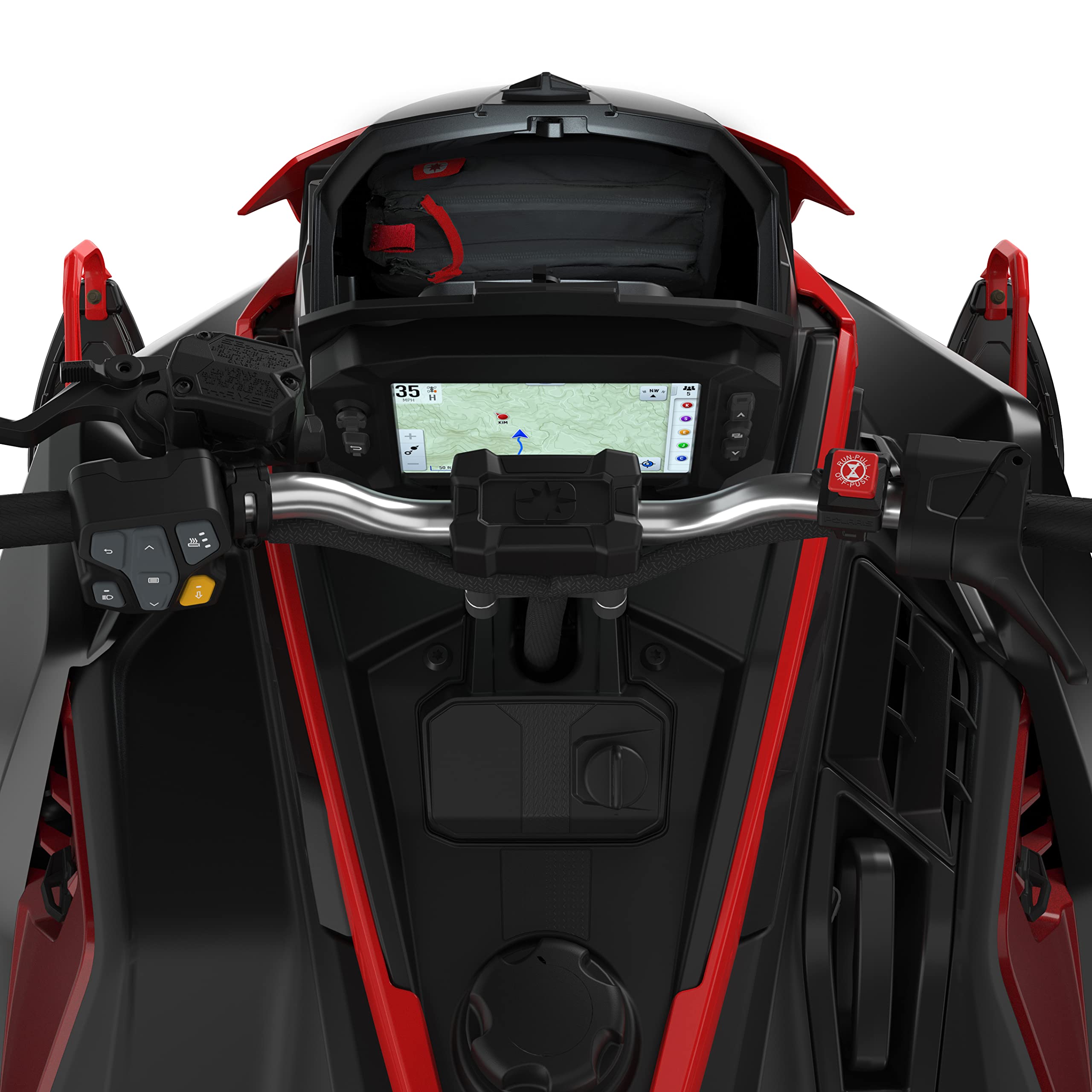 Polaris Snowmobile Matryx Waterproof Dash Zip Bag