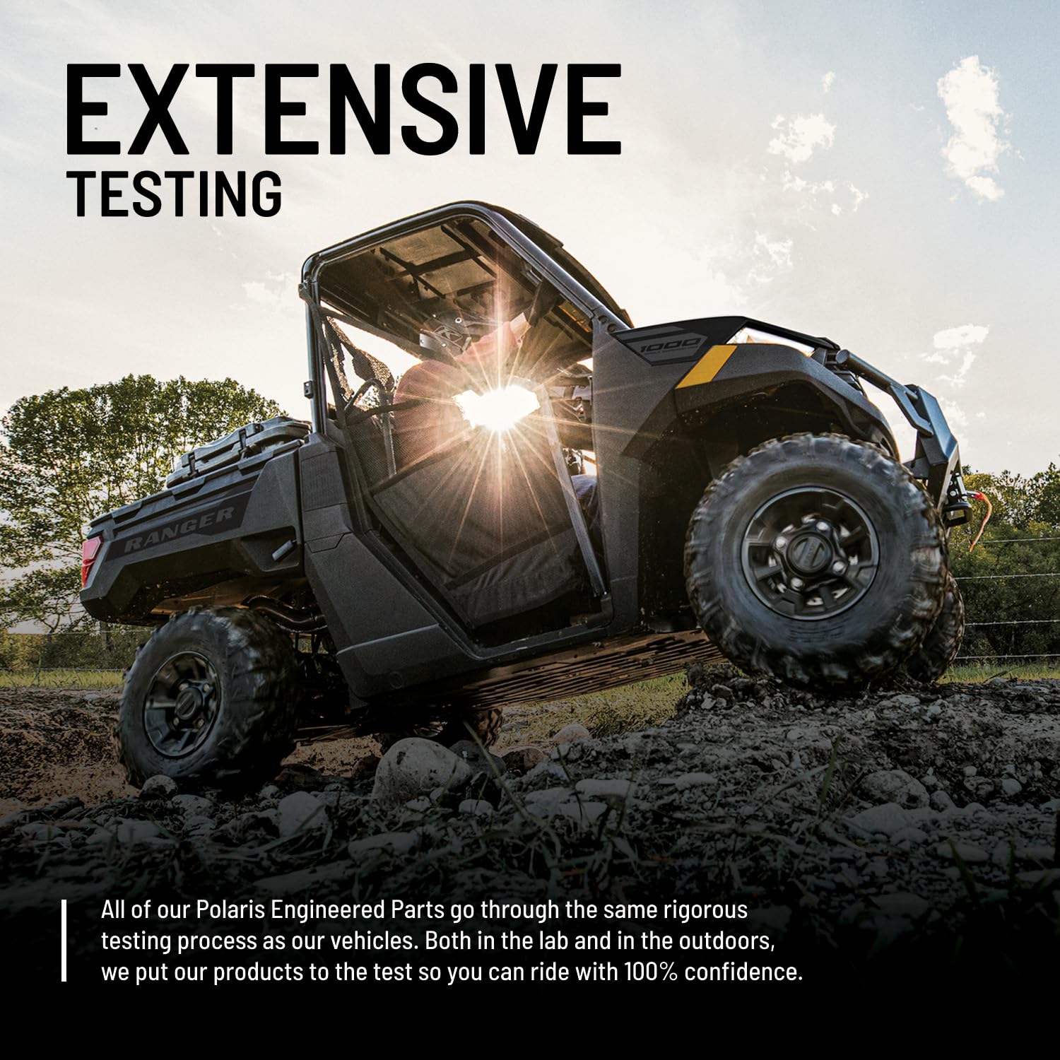 Polaris Flex Wheel Bearing for Specific Ranger 1000 & XP 1000 Crew, 570 Crew, XP 900 Crew, Diesel Crew and RZR Pro XP, Pro XP 4, XP 1000, 900, Trail S Models and More, OEM Part, Qty 1-3515075