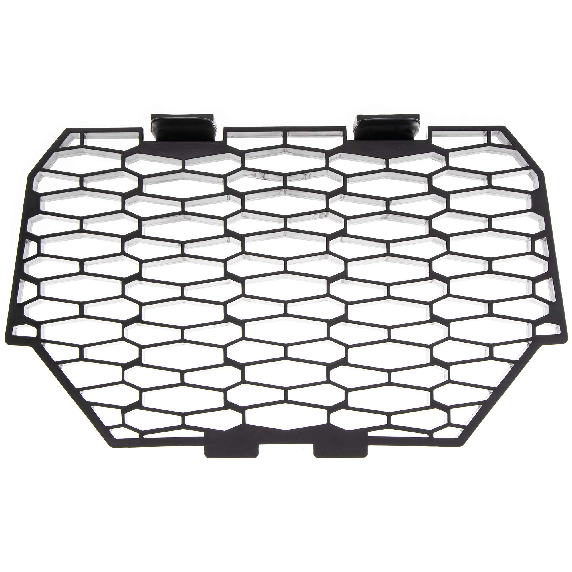 Polaris RZR Fascia Grill, Front, Gloss Black, Genuine OEM Part 5439788-070, Qty 1