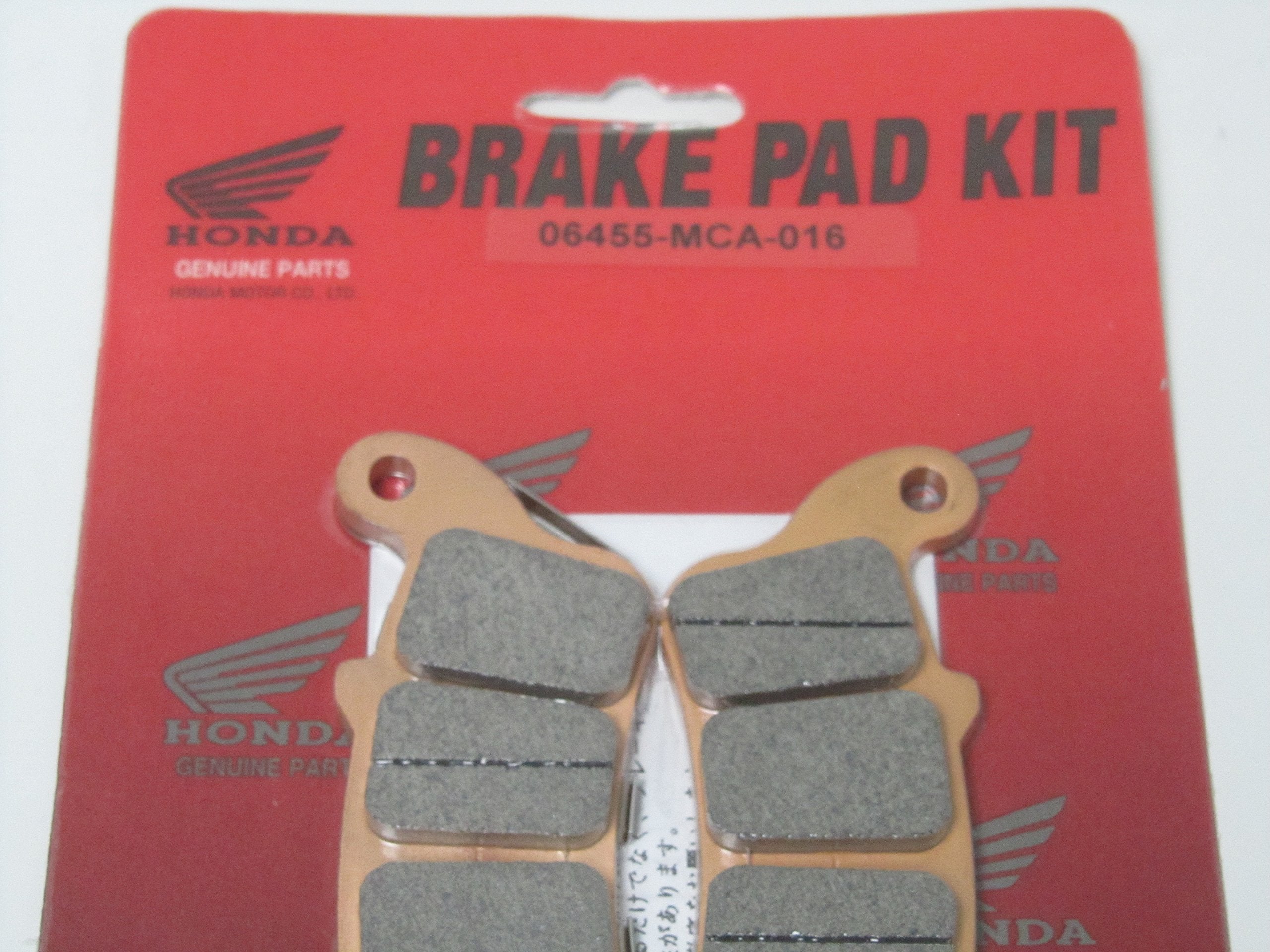 Honda 06455-MCA-016 Front LEFT Brake Pad Set OEM Goldwing GL1800 Motorcycle