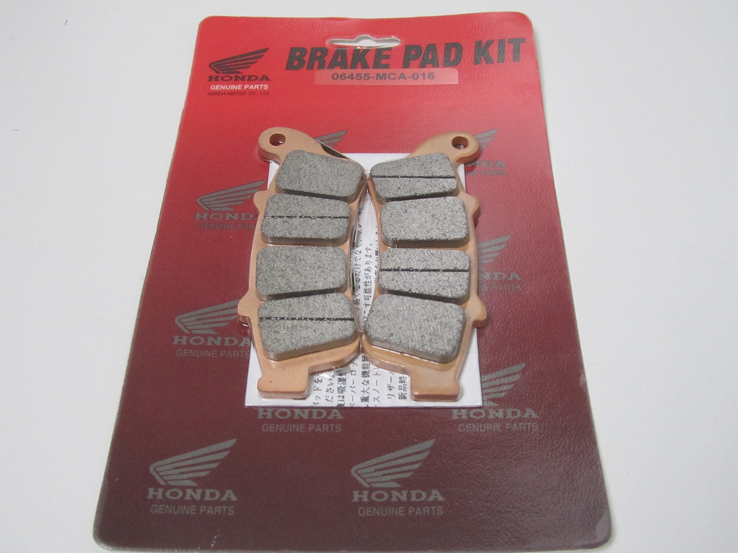 Honda 06455-MCA-016 Front LEFT Brake Pad Set OEM Goldwing GL1800 Motorcycle