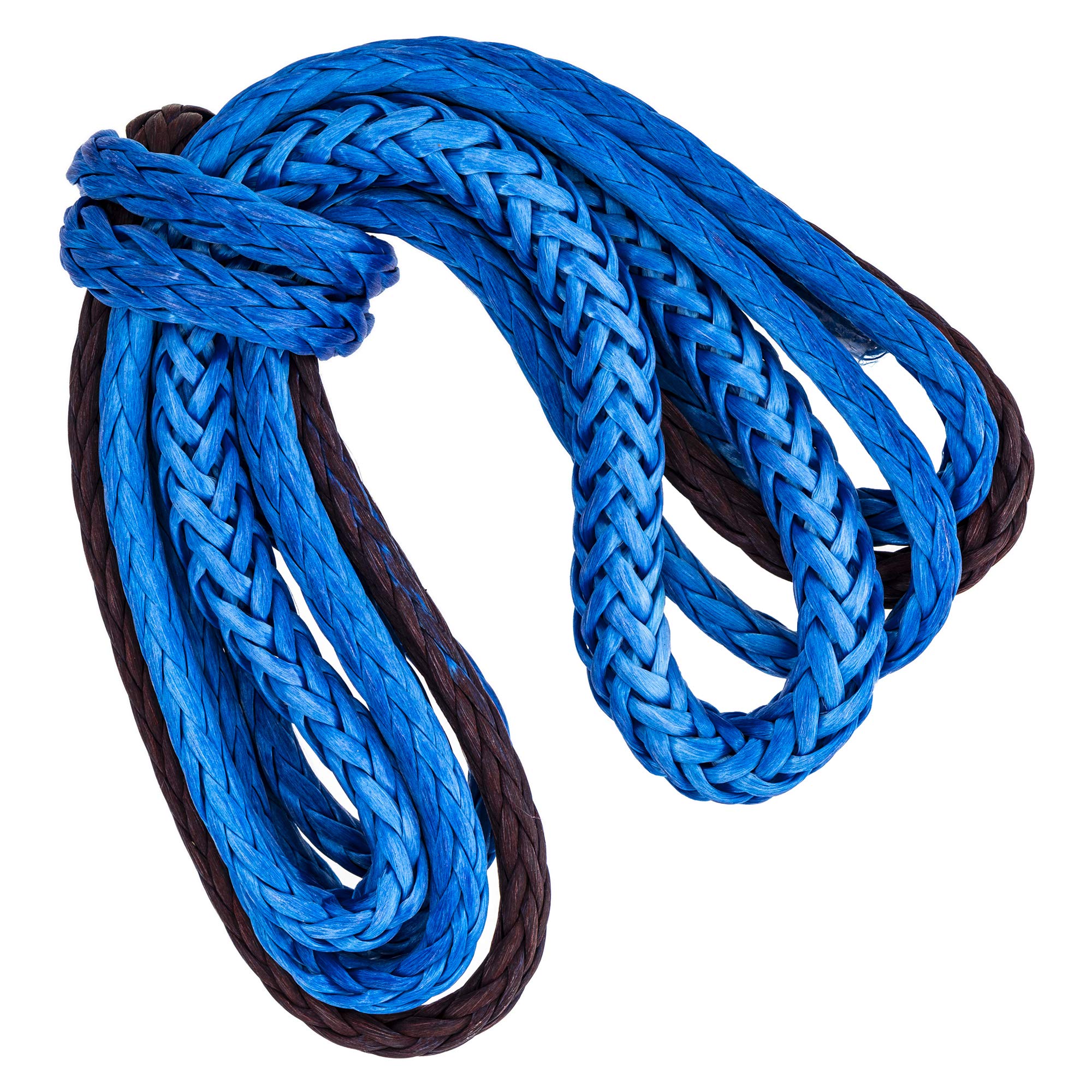 Polaris 2878483 8' x 1/4" Braided Plow Winch Rope 2500 3500 lb ATV UTV Synthetic