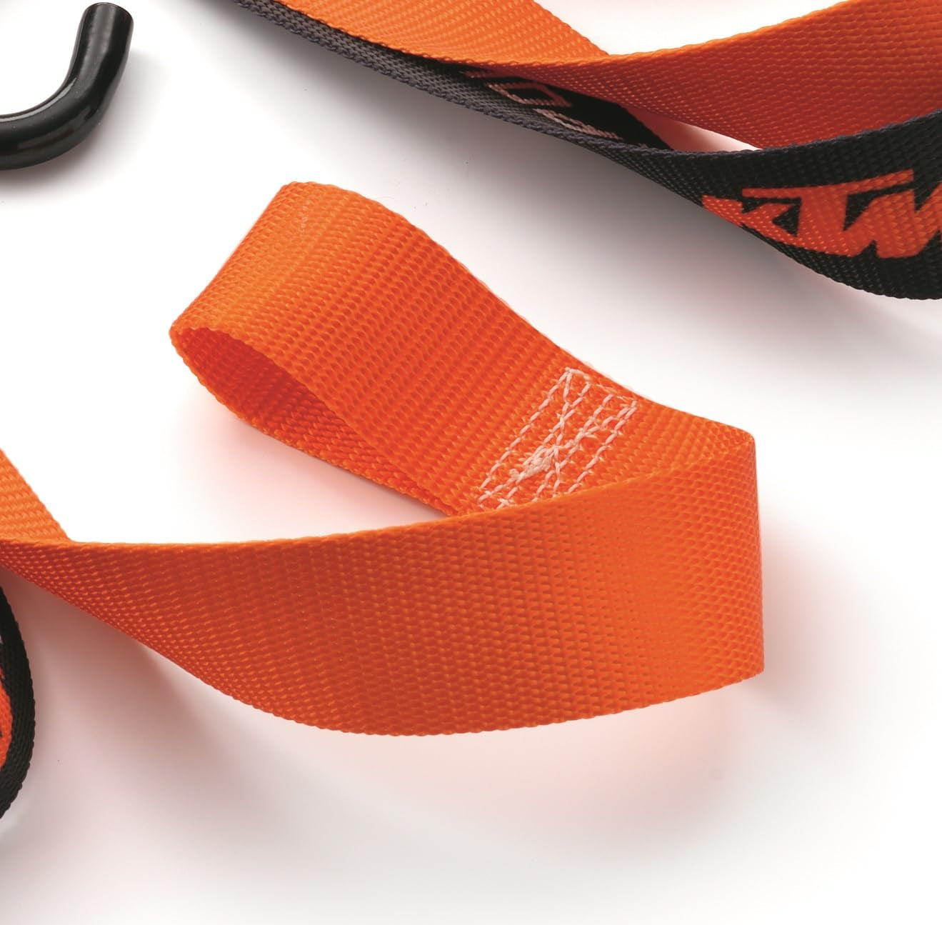 Premium KTM Tie Down Set, U6910047, (2 Pack) Features Built-in Soft Tie Loops, Clip Hooks and Hooks