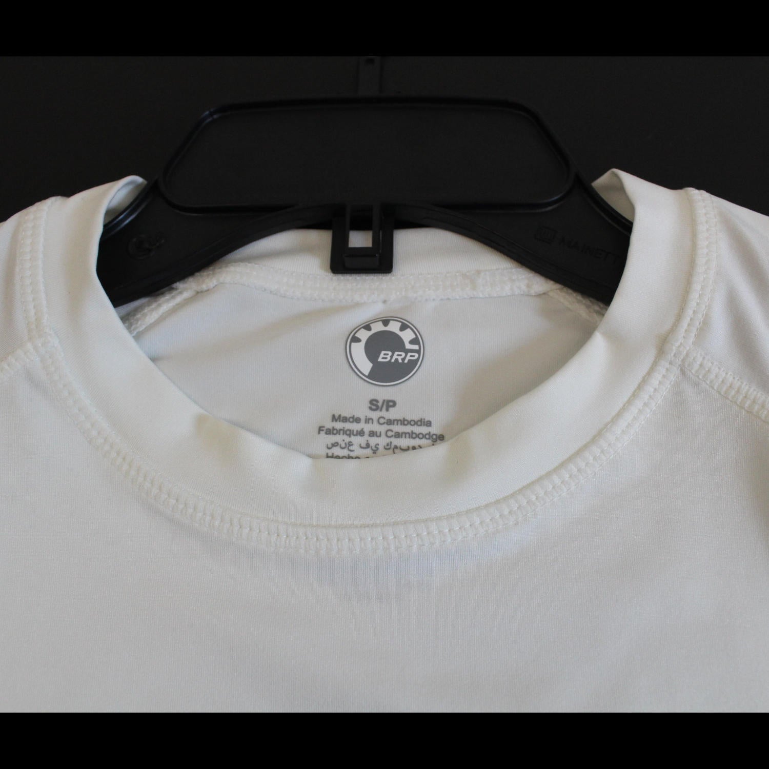 Sea-Doo Men's Small White Long Sleeve Rashguard OEM 4546650401 - Open Box